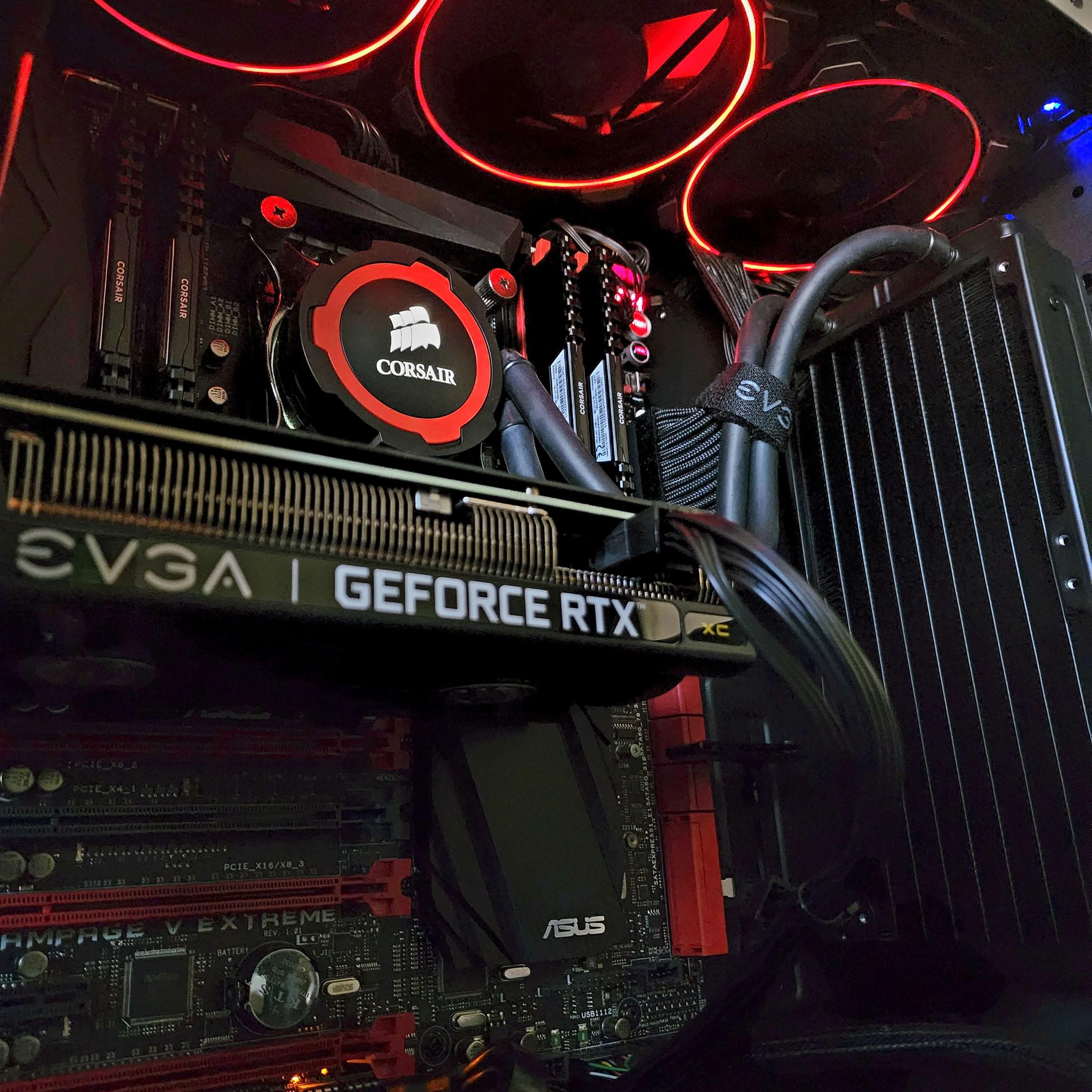 Intel Core i7 5960X // EVGA GeForce RTX 3060 // Corsair LPX 16GB 3000MHz