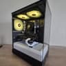 ⚫⚪ MONO SHADOW — Black & White Gaming PC
