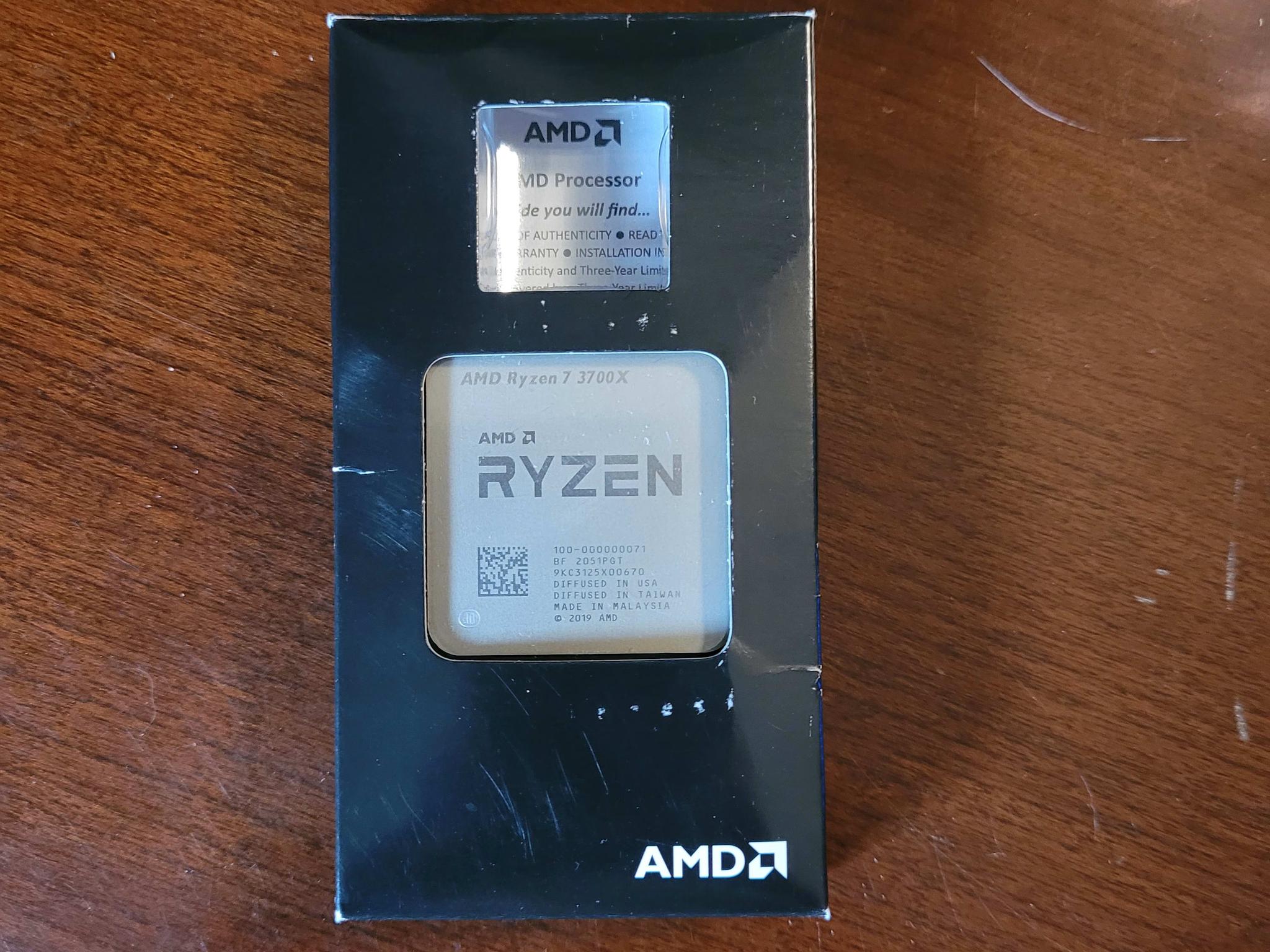 *FOR PARTS* | Ryzen 7 3700X 8-Core Processor