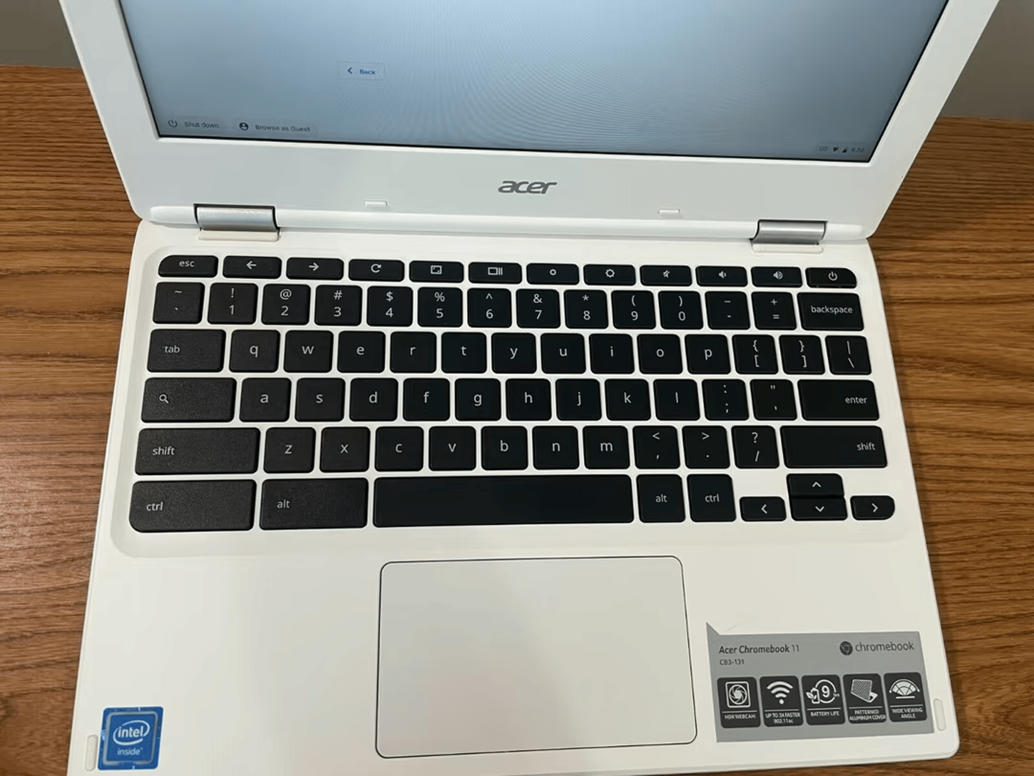 ACER 11.6in Chromebook
