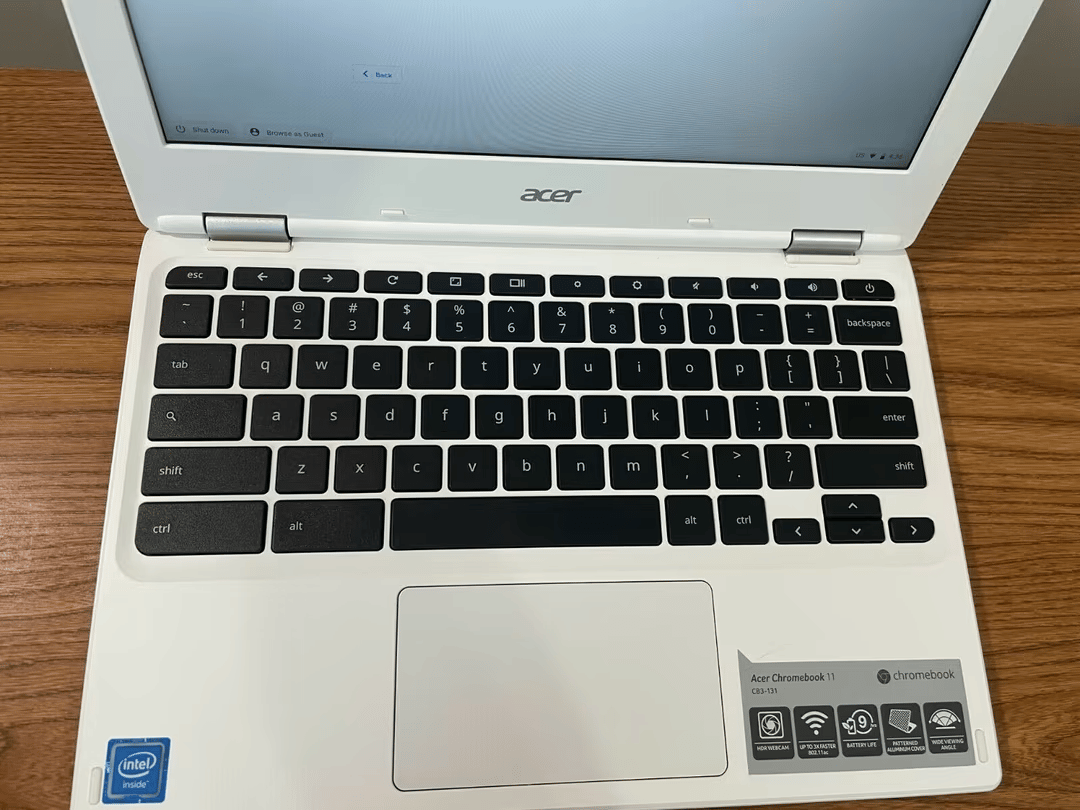 ACER 11.6in Chromebook