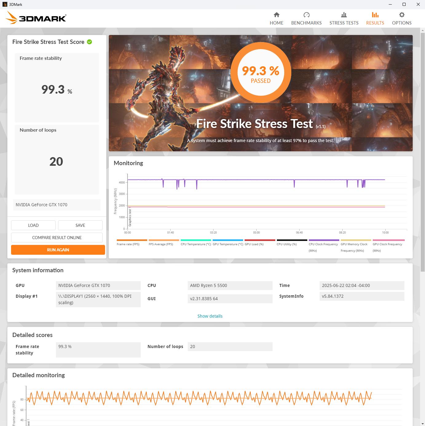 Ryzen 5 5500, GTX 1070, 16GB, 2TB SSD, WiFi/BT, Windows 11