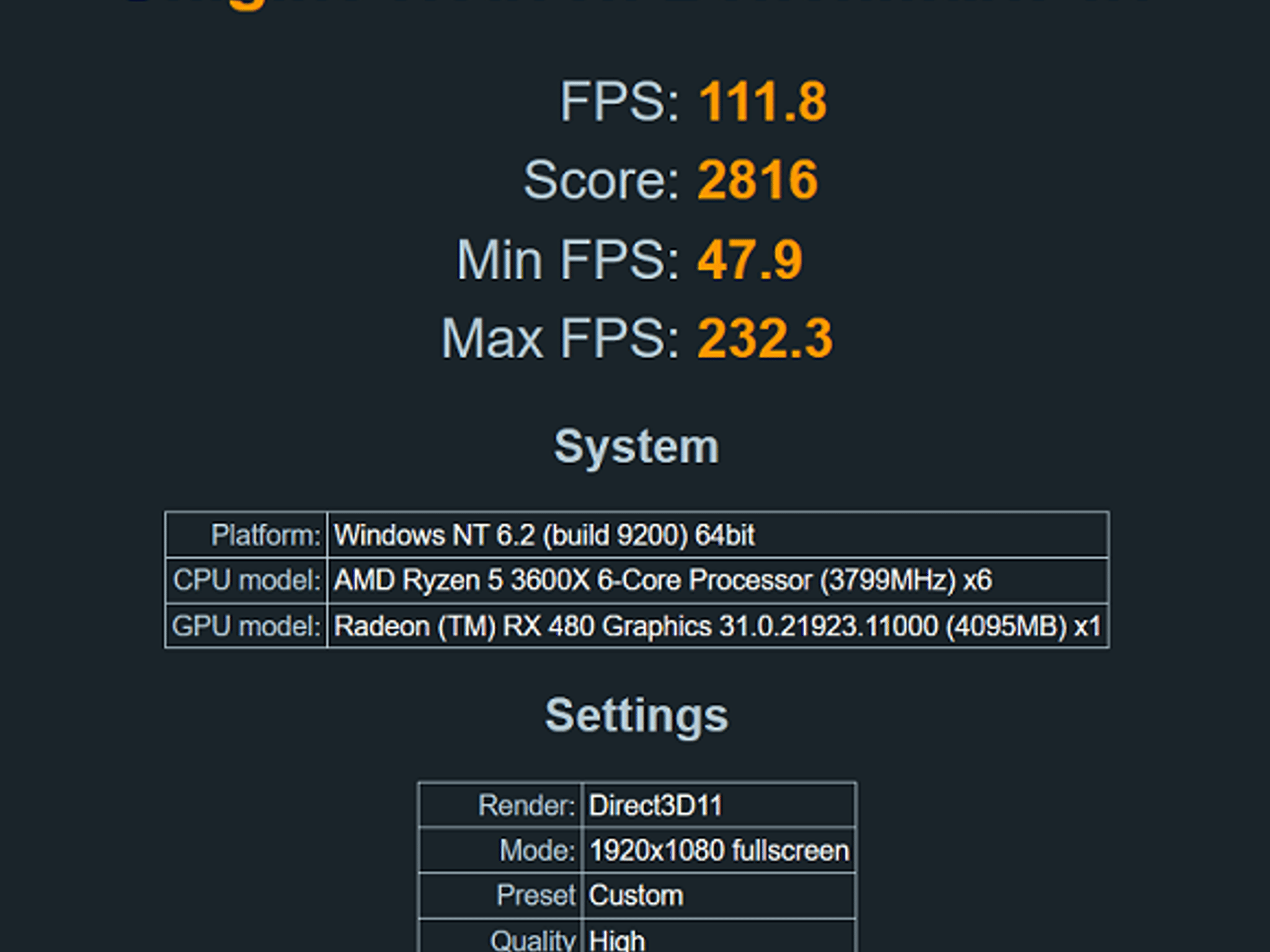 MSI RX 480 Gaming X 4GB, Clean, tested Very Low Usage