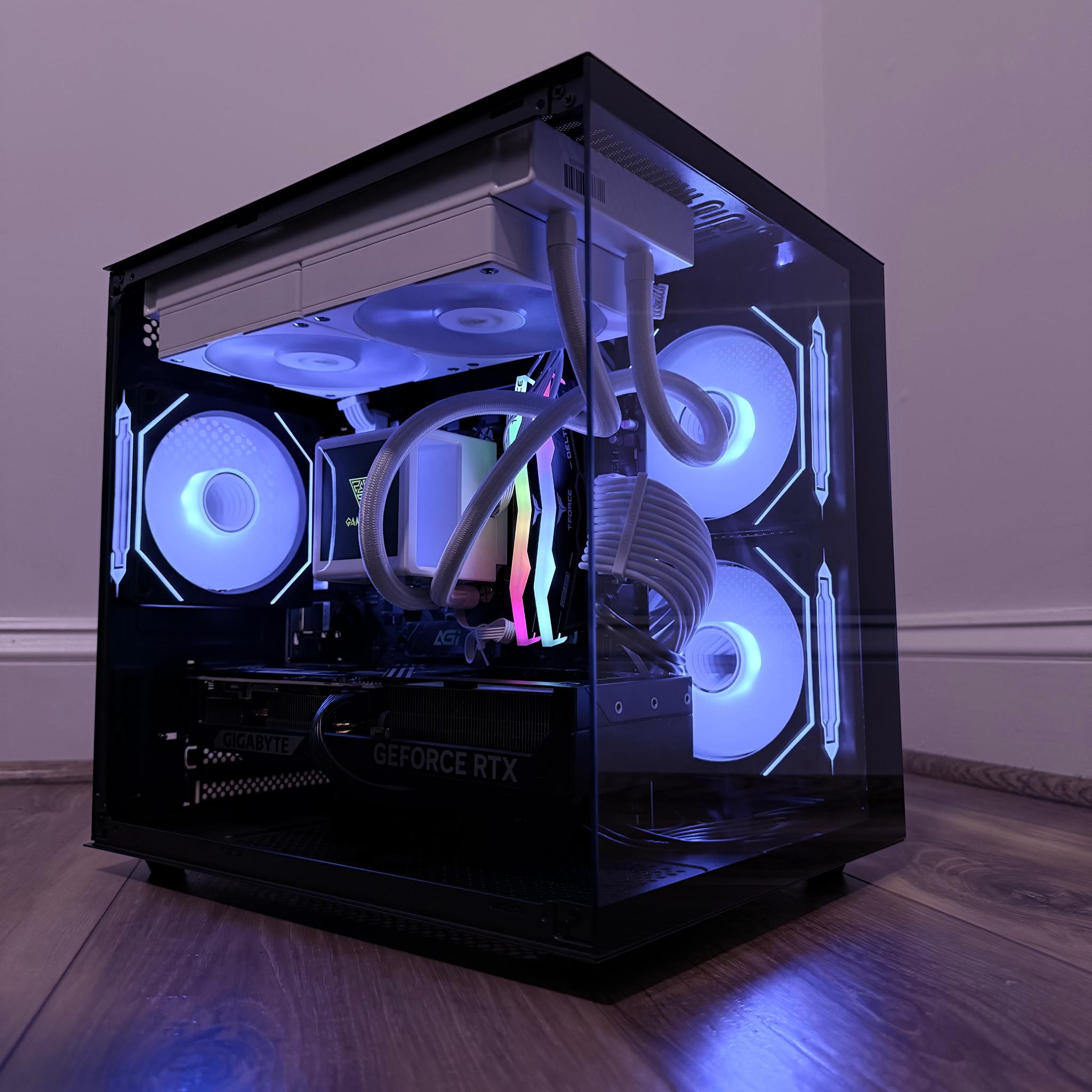 ❄️"Glacier Phantom"❄️| 1440p Gaming | RTX 5070 | Ryzen 5 7600X | 32B Ram | 1tb NVMe SSD | WiFi