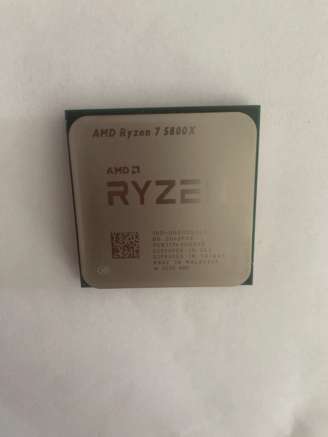 AMD Ryzen 7 5800X CPU - Like New Used Less than 50 hours | Jawa