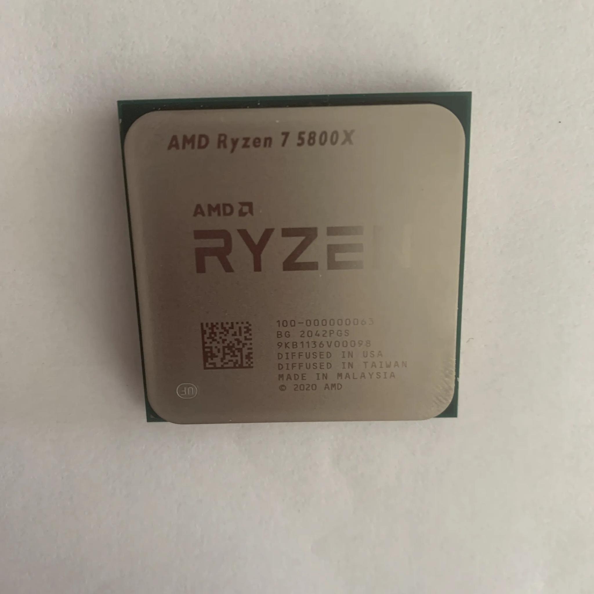 AMD Ryzen 7 5800X CPU - Like New Used Less than 50 hours