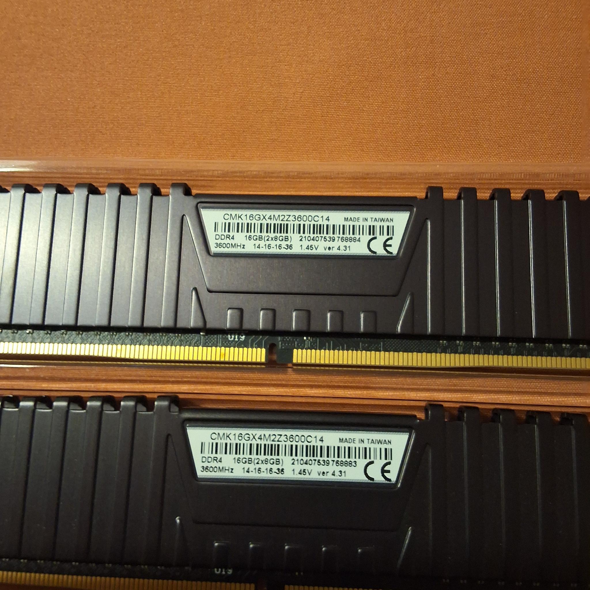 CORSAIR VENGEANCE LPX (2X8) 16GB DDR4 3600MHz CL14