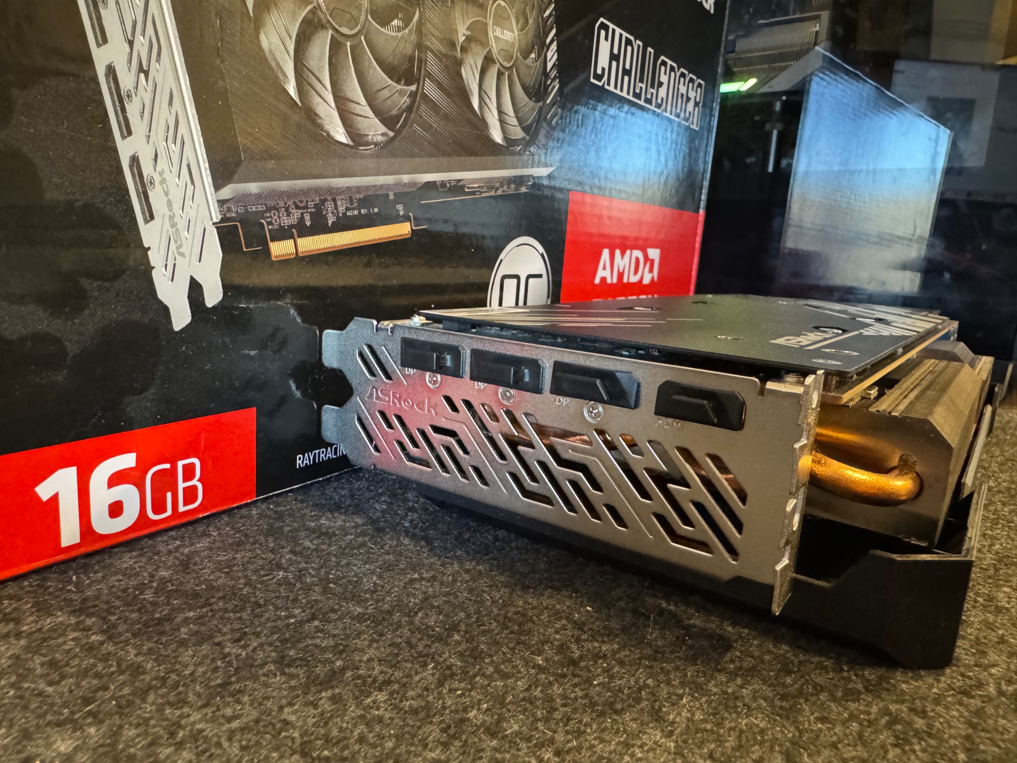 ASRock AMD Radeon 7800 XT Challenger OC Edition 16gb