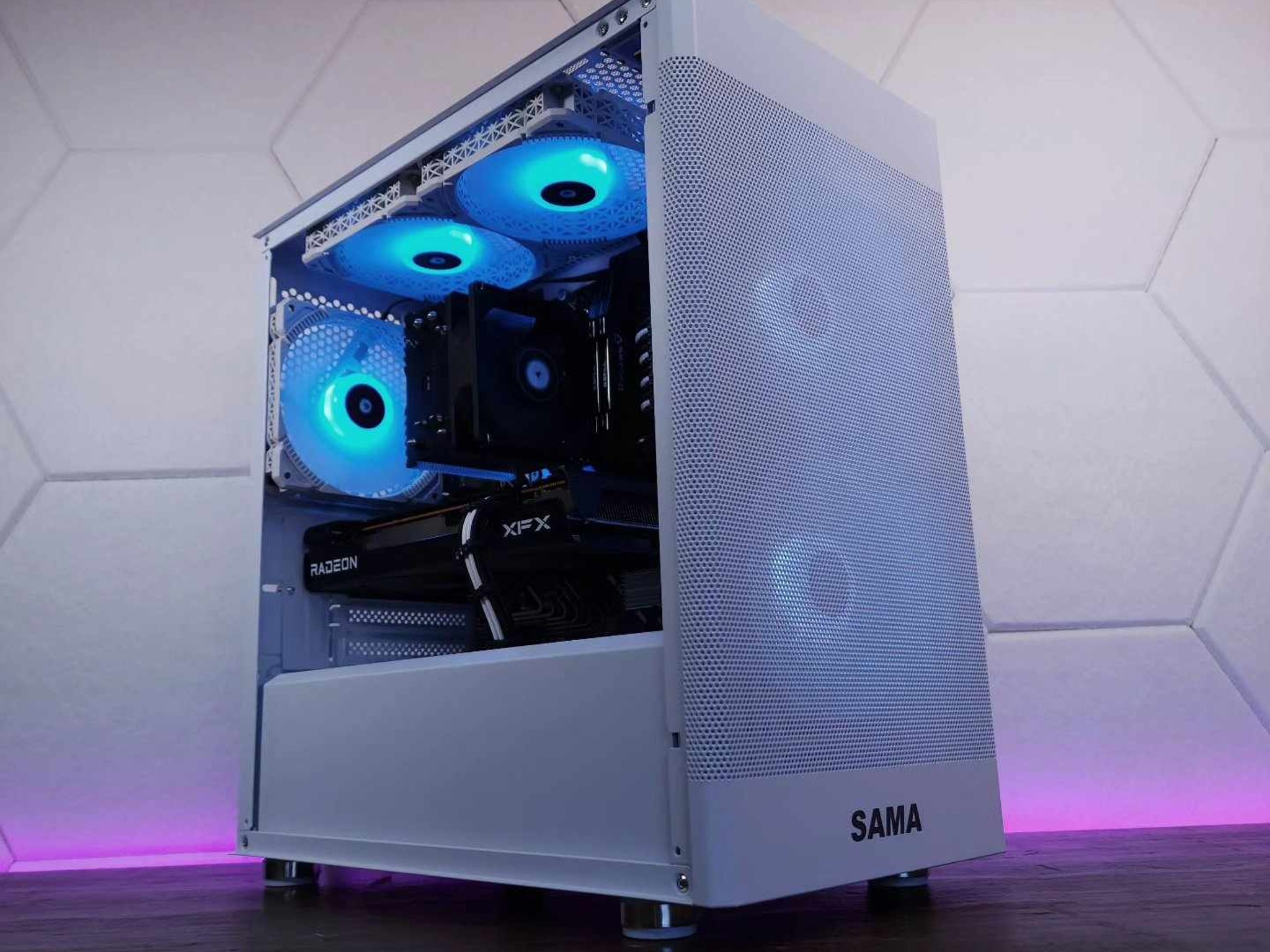 💜🤍RX 7600 | i5 12400F | 16GB 3600MHz | 1TB NVMe
