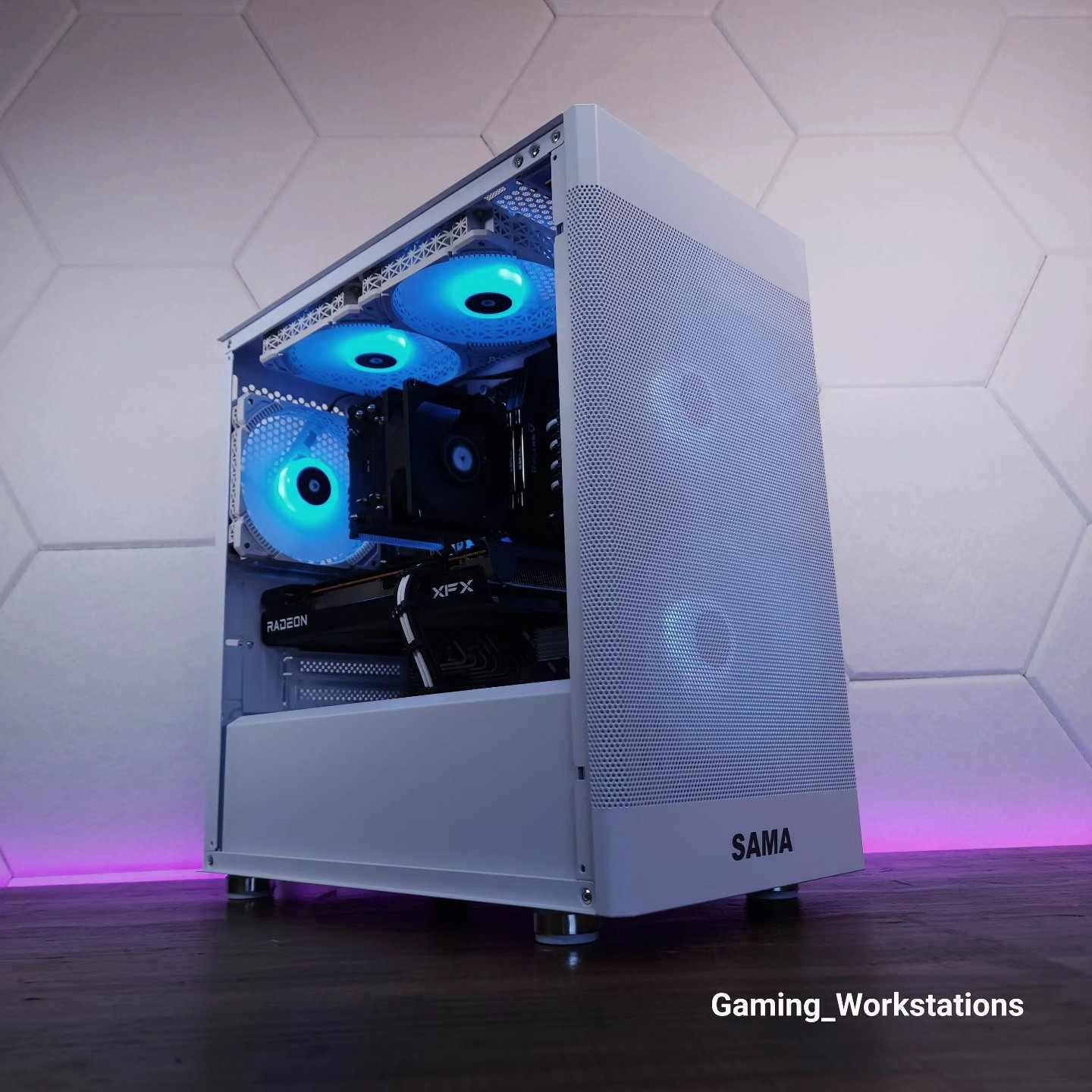 💜🤍RX 7600 | i5 12400F | 16GB 3600MHz | 1TB NVMe
