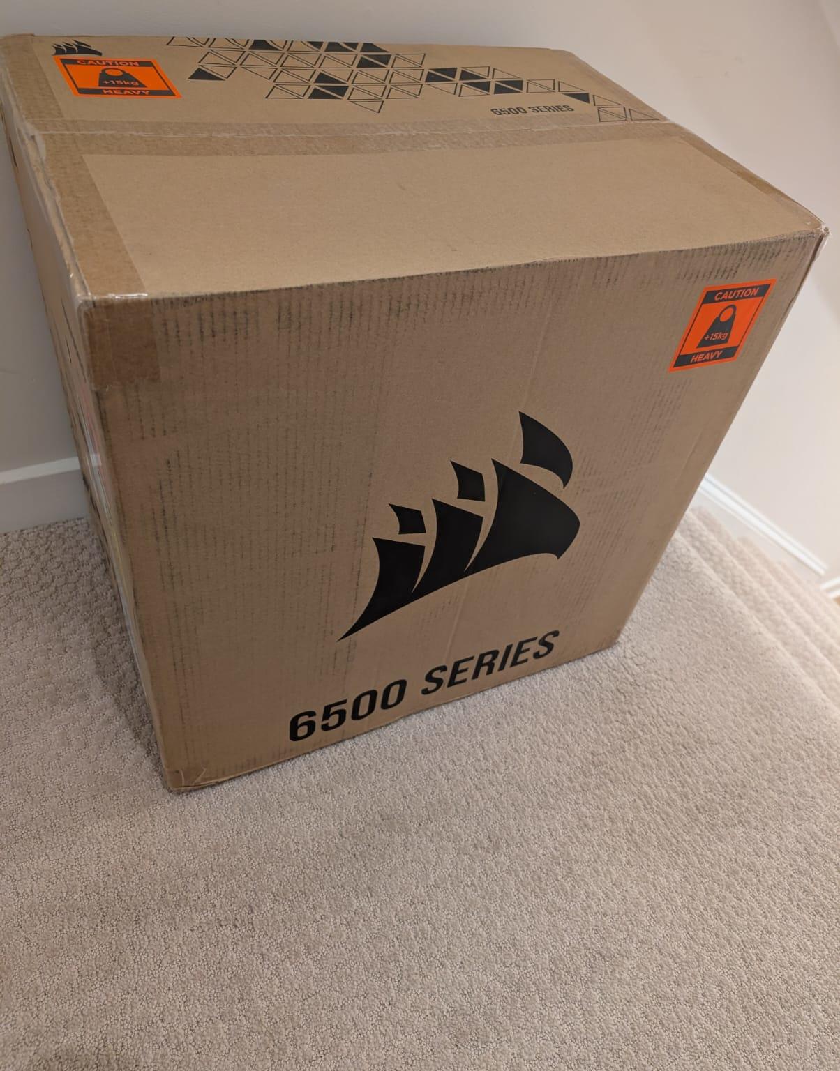 CORSAIR 6500D AIRFLOW White Mid-Tower ATX Dual Chamber PC Case