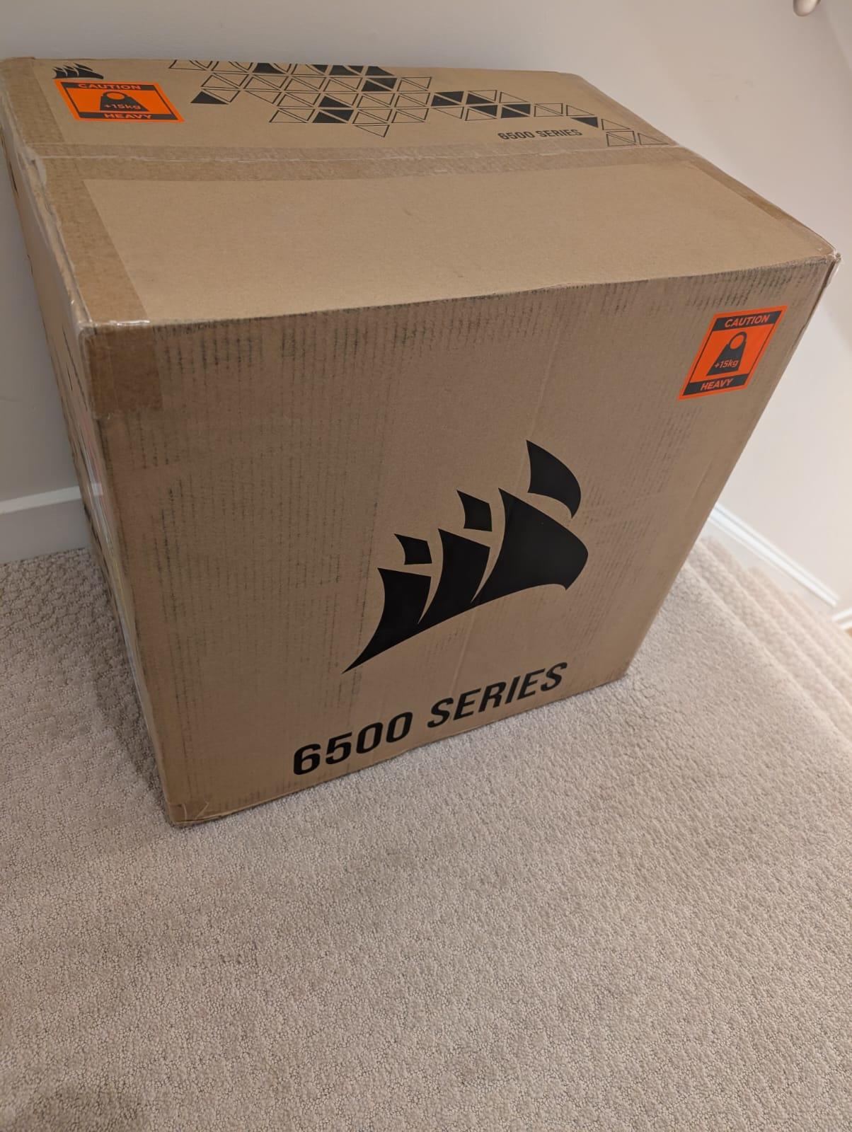 CORSAIR 6500D AIRFLOW White Mid-Tower ATX Dual Chamber PC Case