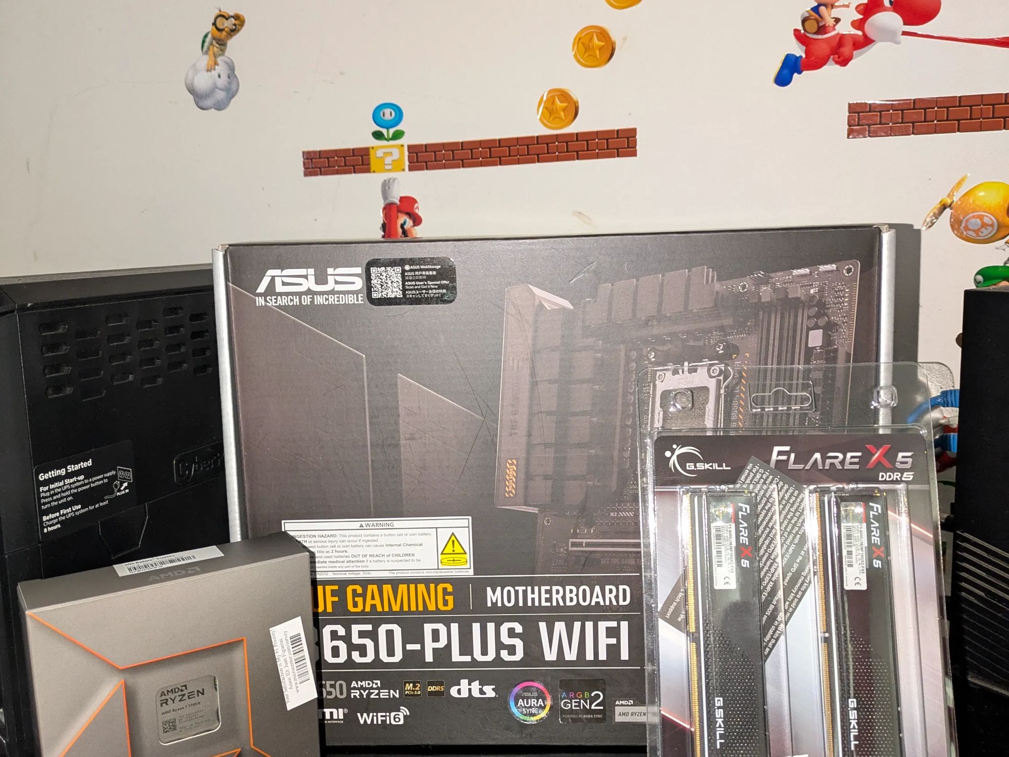 BNIB! On Sale! ASUS TUF Gaming B650-Plus|AMD Ryzen 7 7700X processor|32GB DDR5-6000 CL36 BNIB!