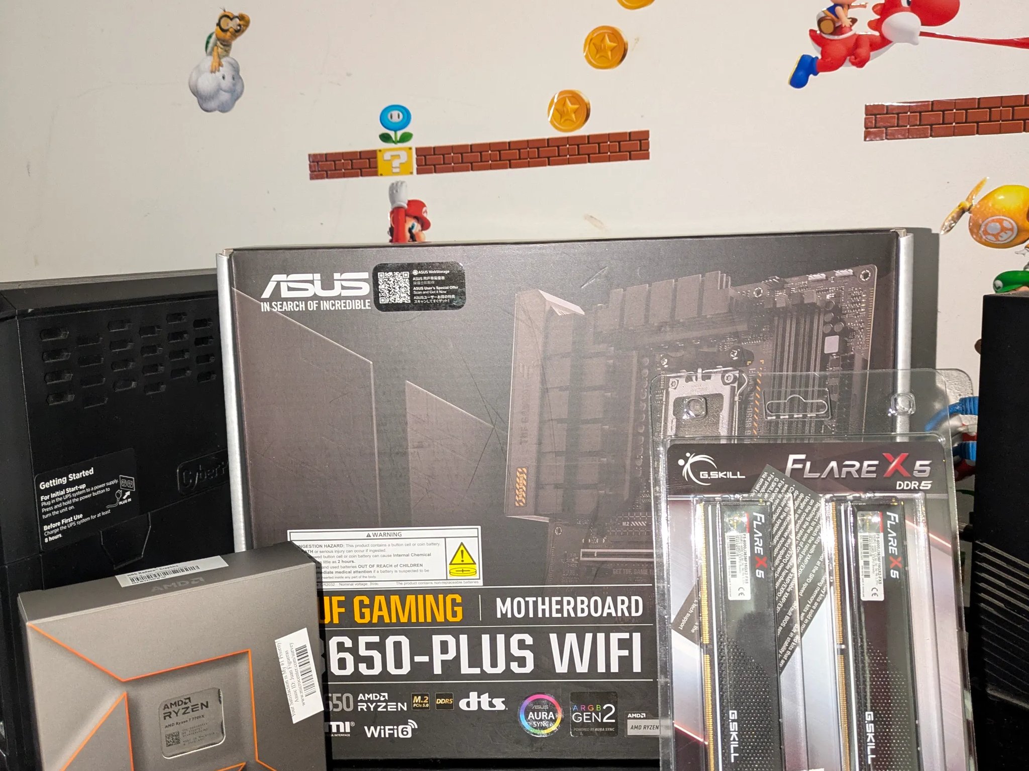 BNIB! On Sale! ASUS TUF Gaming B650-Plus|AMD Ryzen 7 7700X processor|32GB DDR5-6000 CL36 BNIB!