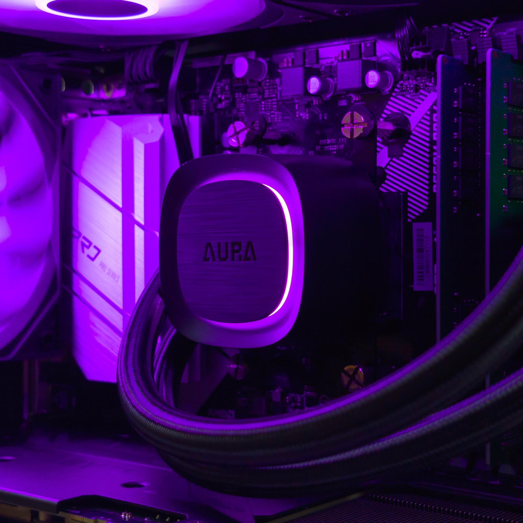 💜🖤 RTX 4070 / Ryzen 7 5800X / 32GB Gaming PC 💜🖤