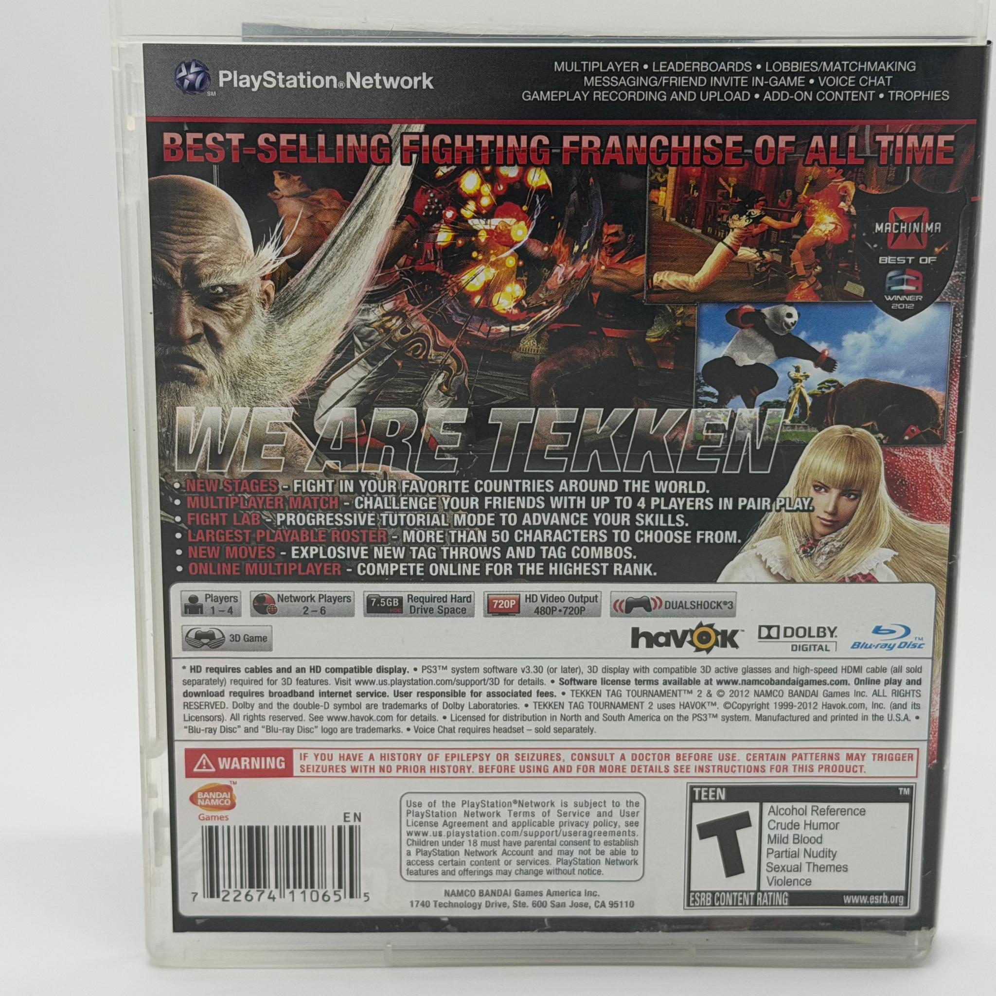 Tekken Tag Tournament 2 PS3