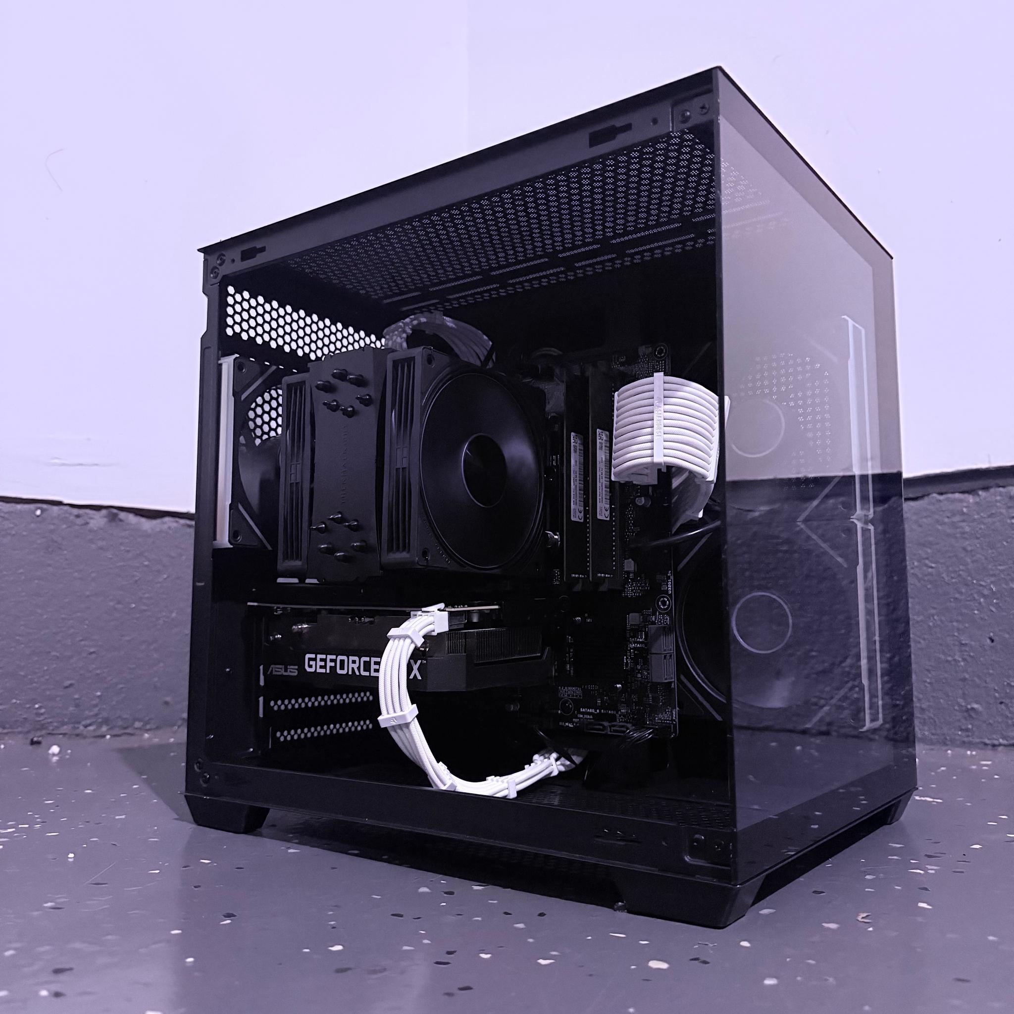 ⚫️"Black Ice"❄️ | 1440p Gaming | RTX 3060 12GB | i5 11400F | 16GB Ram | 1TB SSD | Free Shipping