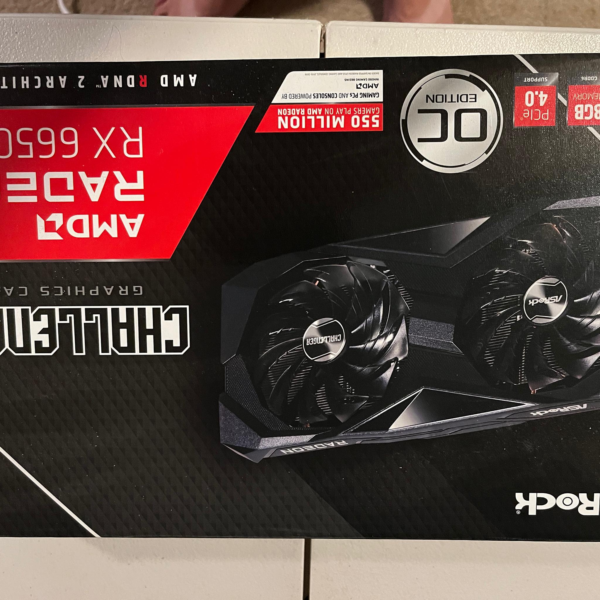 ASRock 6650xt 8gb oc
