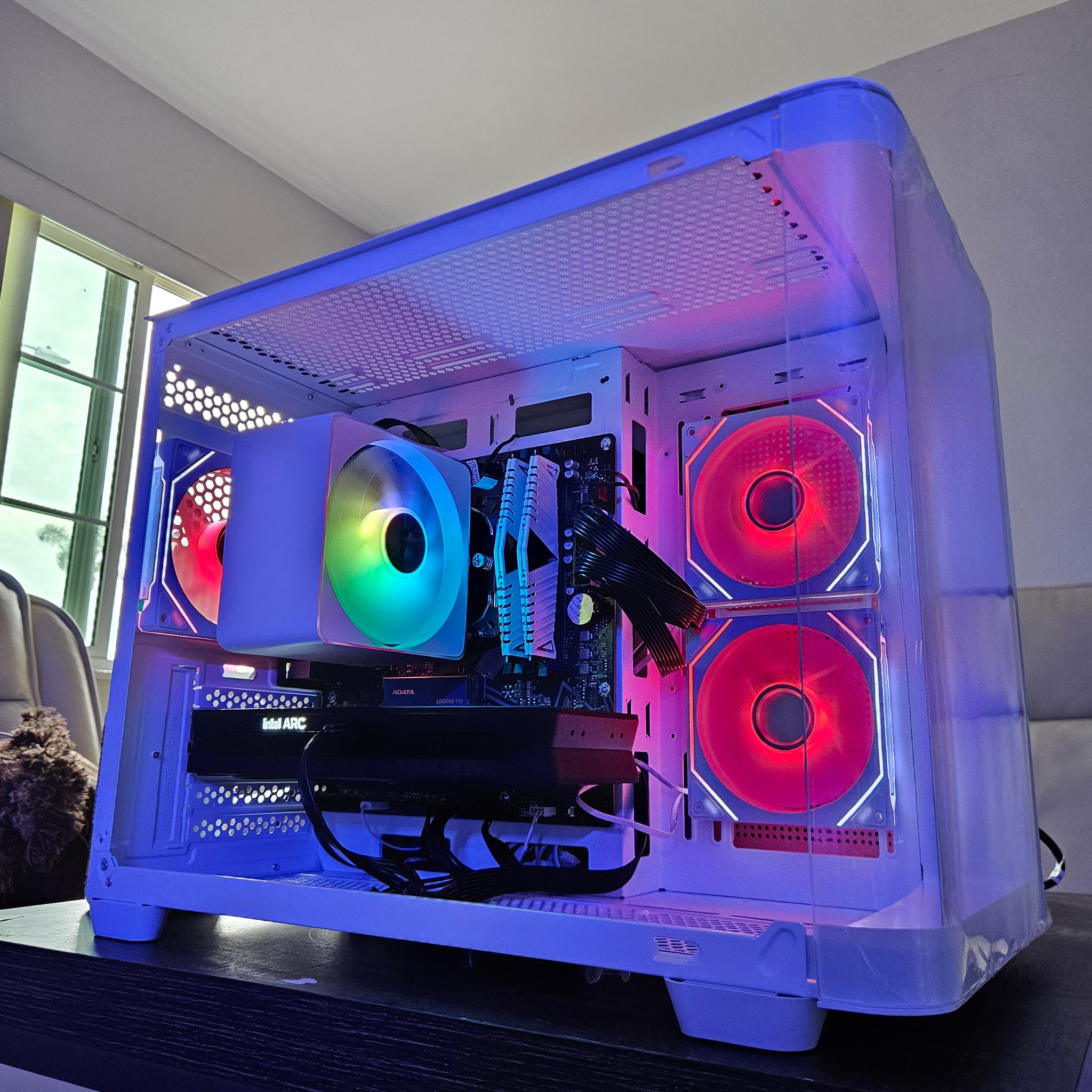 Budget 1440p Gaming PC | Intel Arc B580 12G | R7 3700X | 512GB M.2 | 750W Gold | B550M | Windows 11