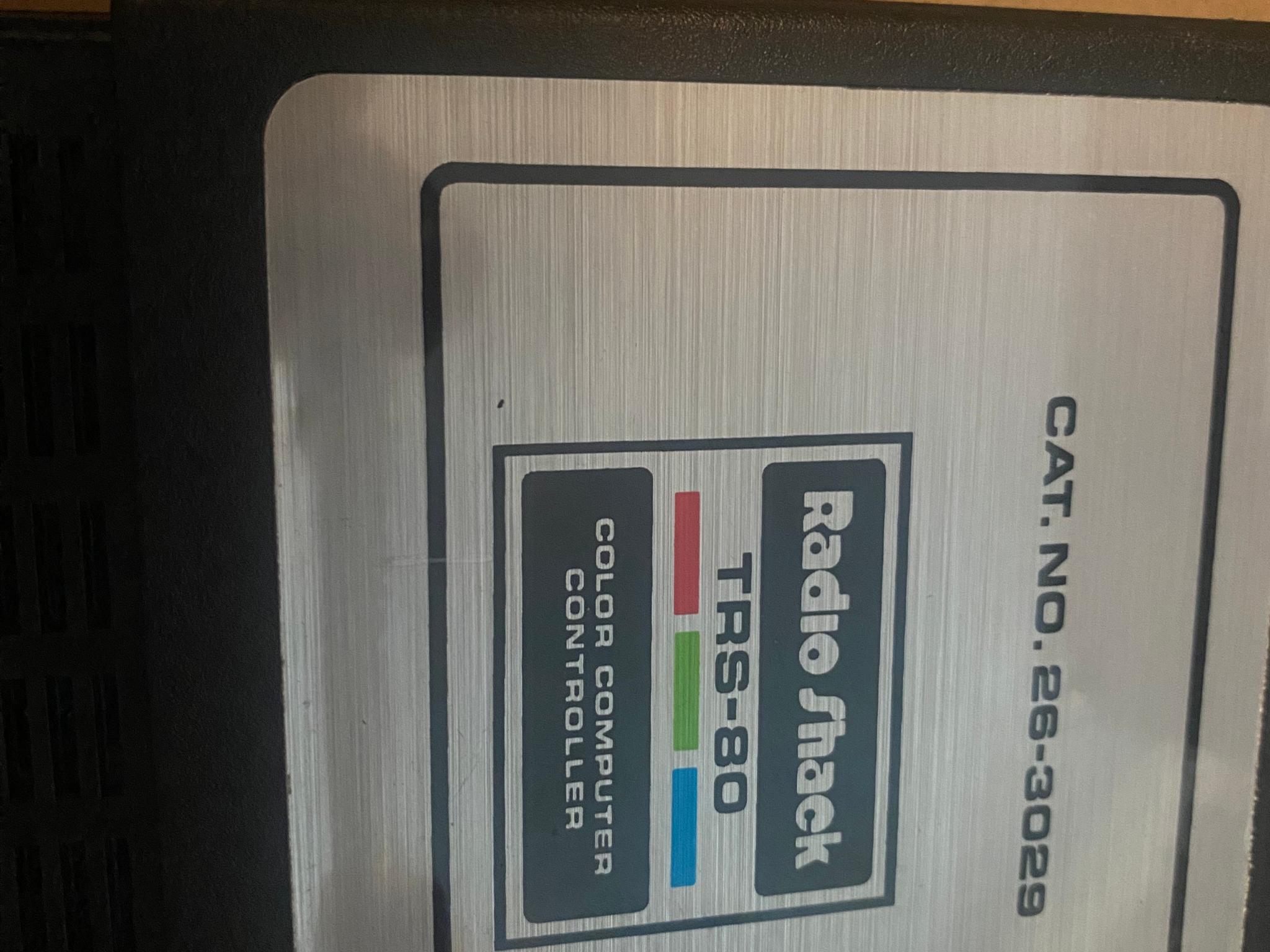 1983 TRS-80 color computer 2