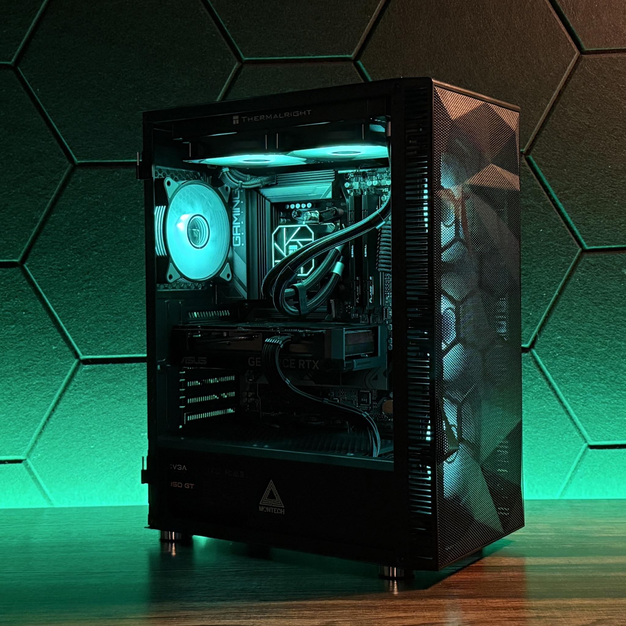 ❇️Emerald❇️ RTX 4070 Super / AMD R7 7700X / 1TB NVME / 32GB DDR5 RAM / 240 AIO / Windows 11 Pro