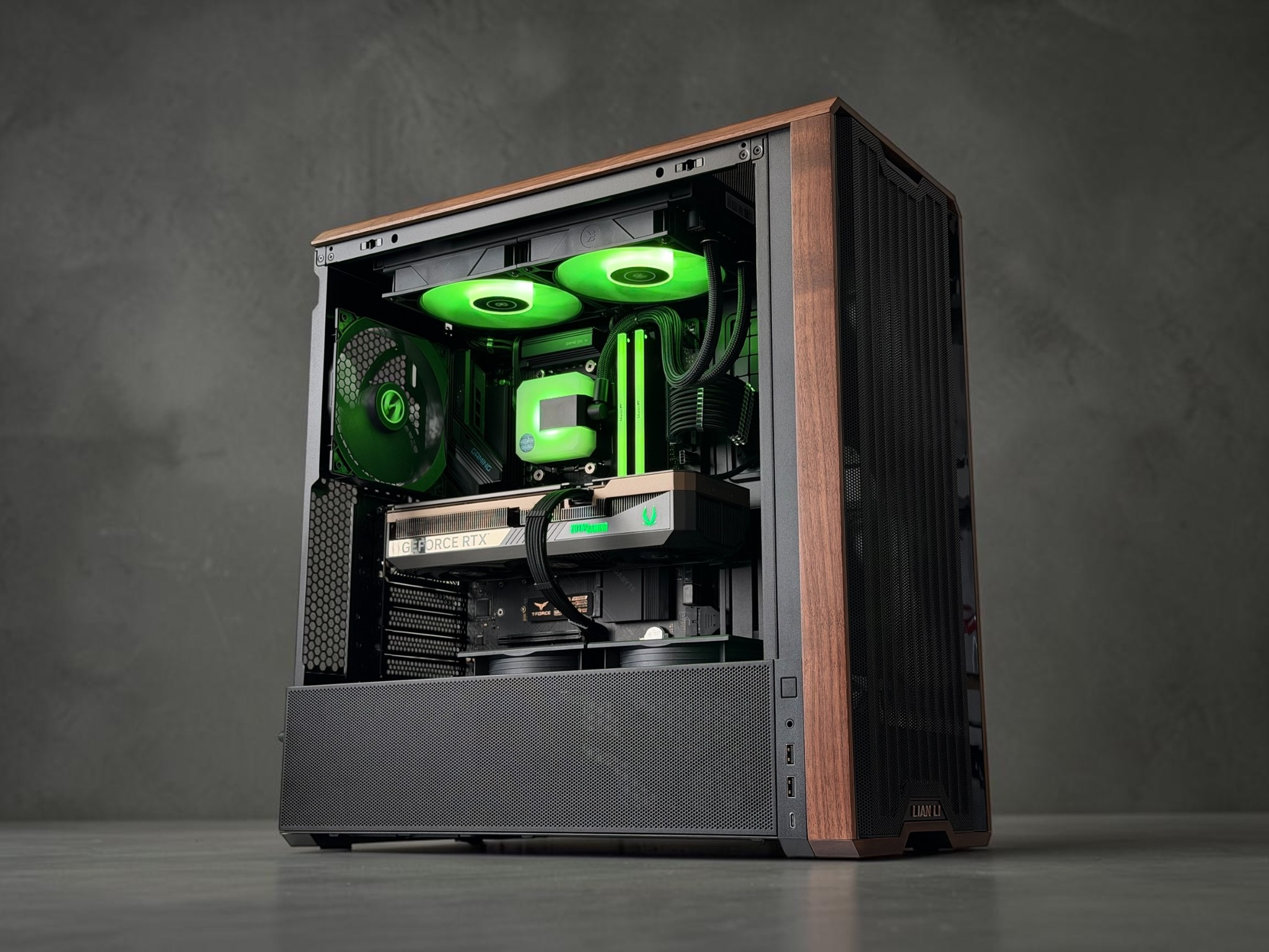 🤎🪵Max Performance 🟫 Nvidia RTX 5080 16GB🟫AMD Ryzen 7 9800X3D🟫32GB DDR5🟫 3TB NVME SSD