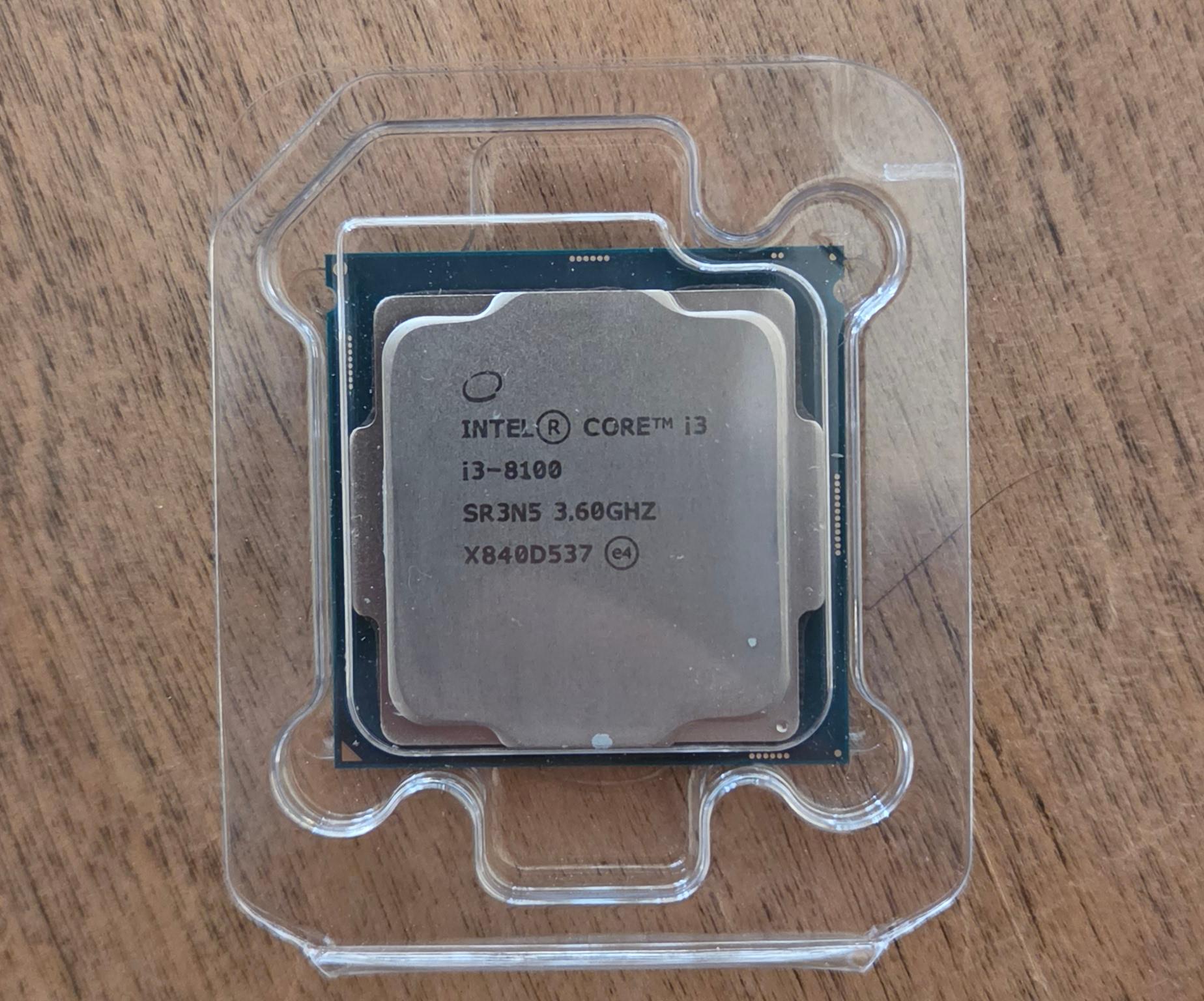 Intel Core i3-8100