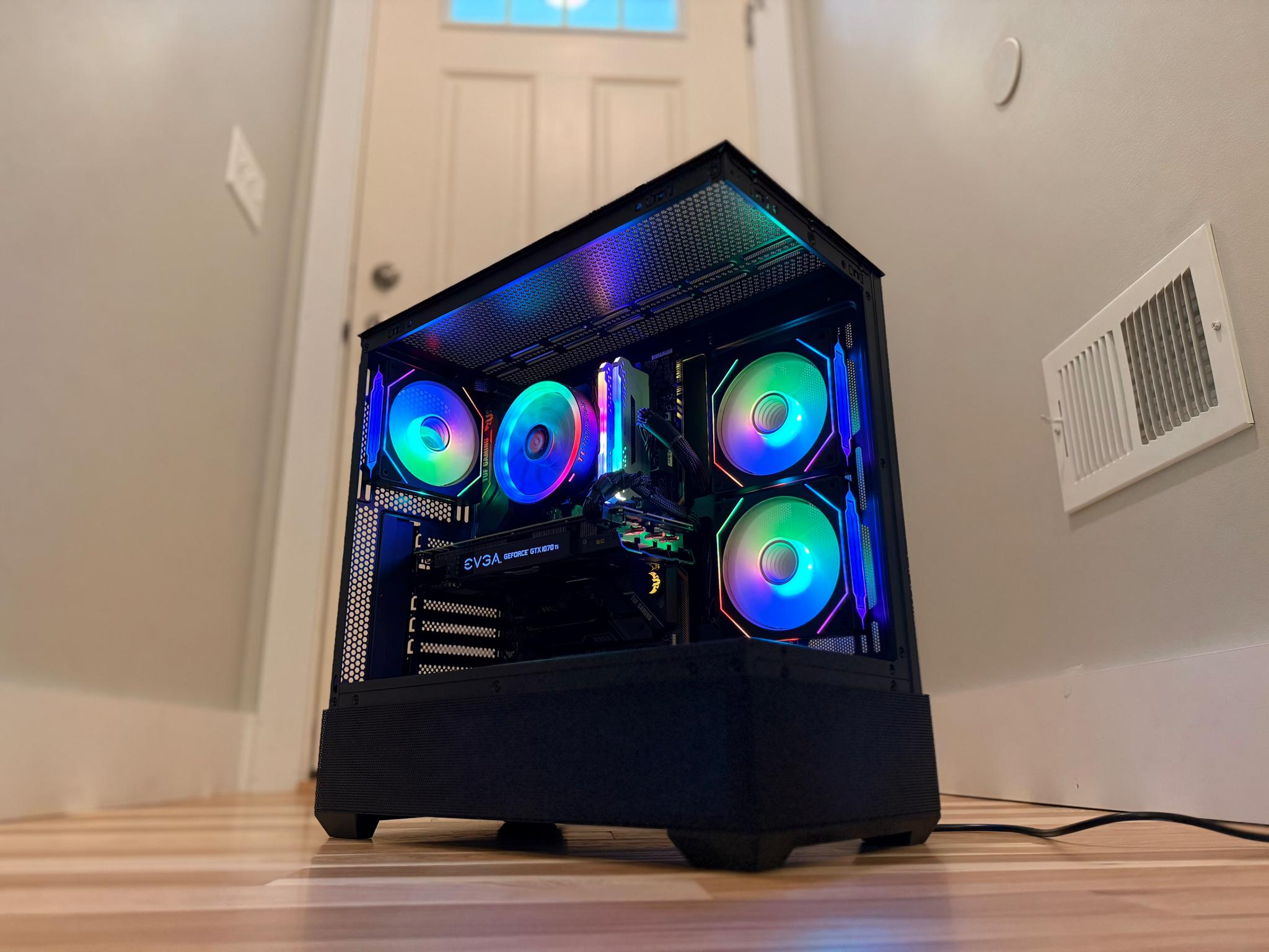 🐋| GTX 1070 ti, i5 9400f, 16gb Ram, 512gb SSD ARGB WiFi Equipped Gaming PC