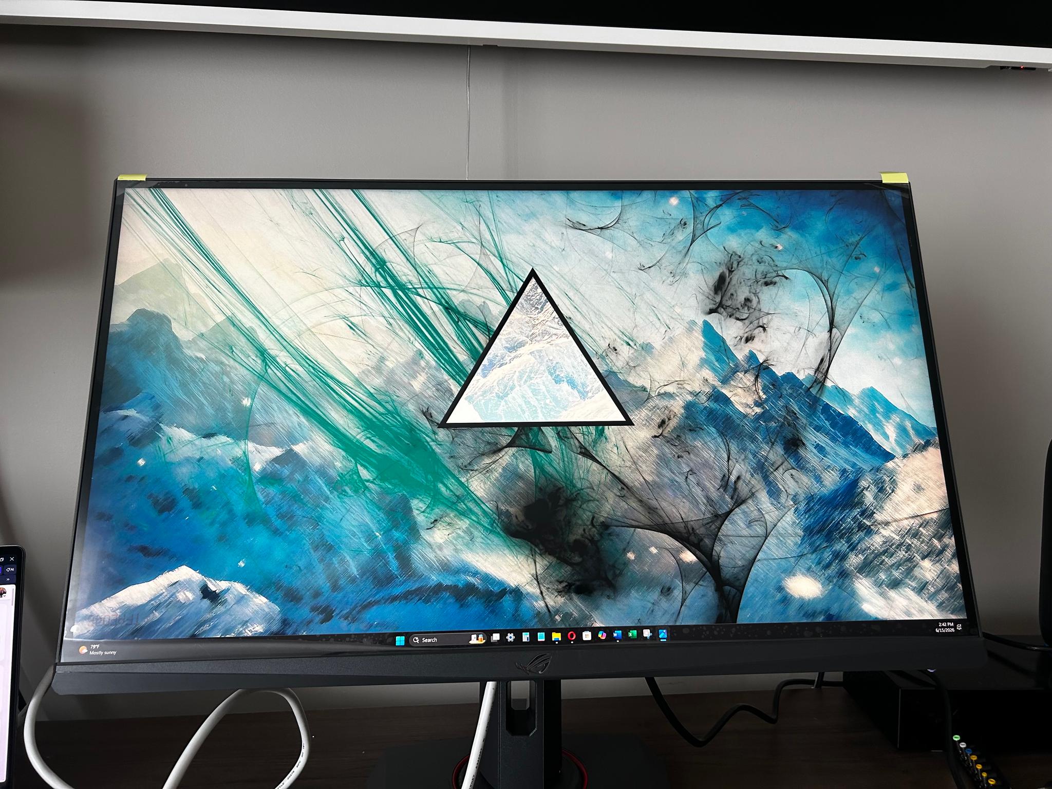 NEW ASUS ROG 27" 4K (3840x2160) 160Hz Gaming Monitor (XG27UCS)