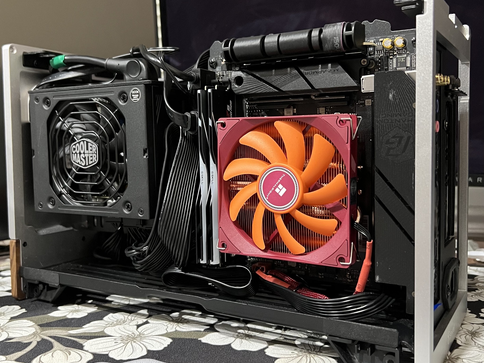 7800x3d Fractal Terra Mini ITX PC. No Gpu