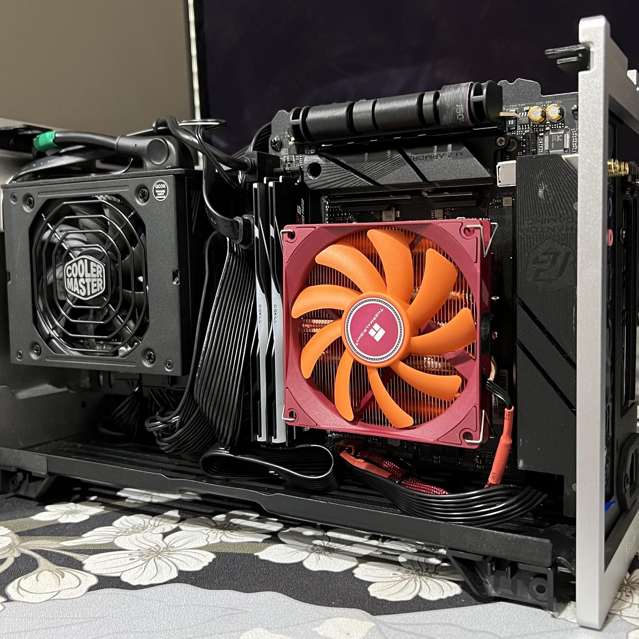 7800x3d Fractal Terra Mini ITX PC. No Gpu