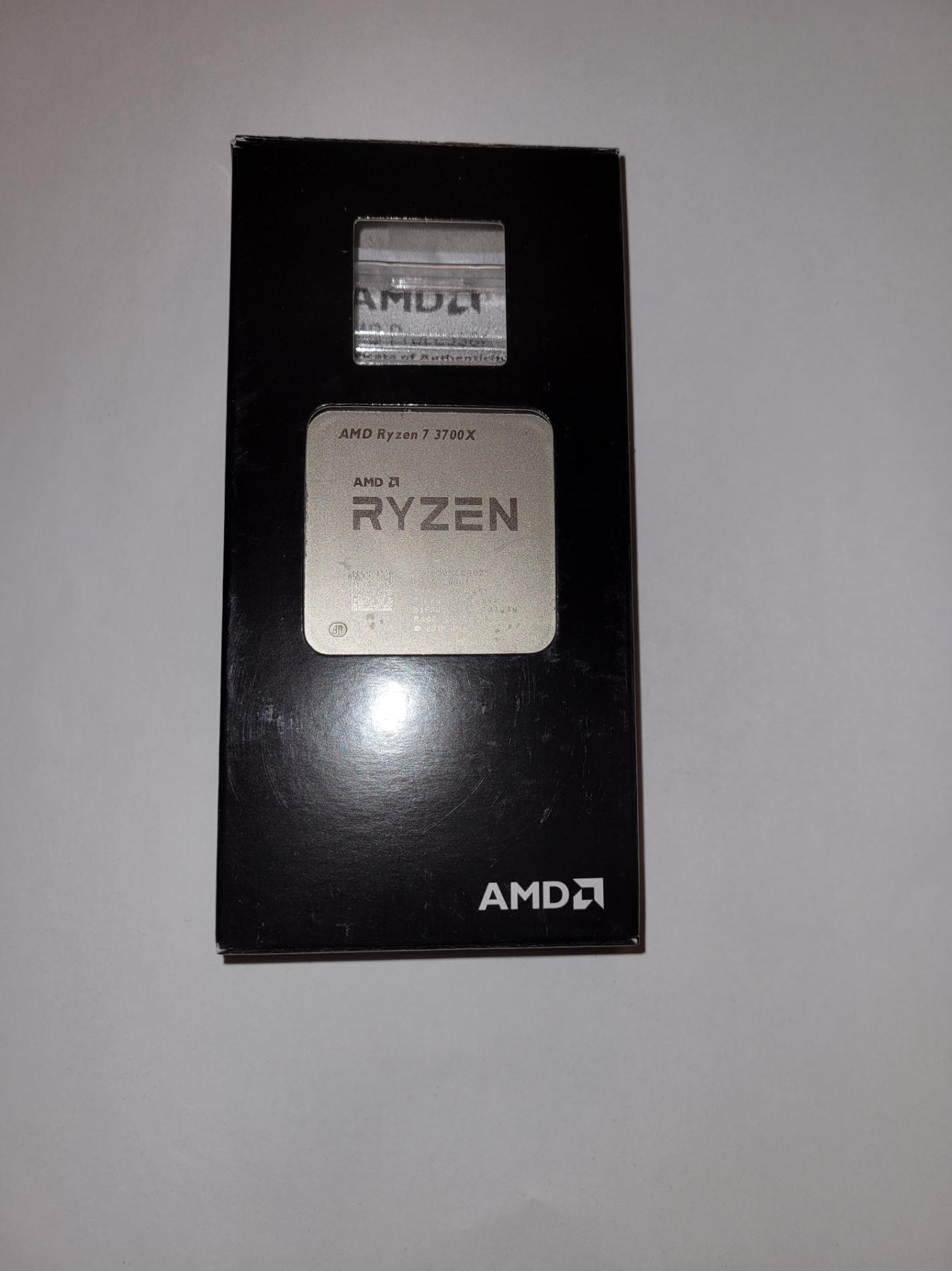 AMD RYZEN 7 3700X 3.6 GHz 8-Core Processor (No Cooler Included)