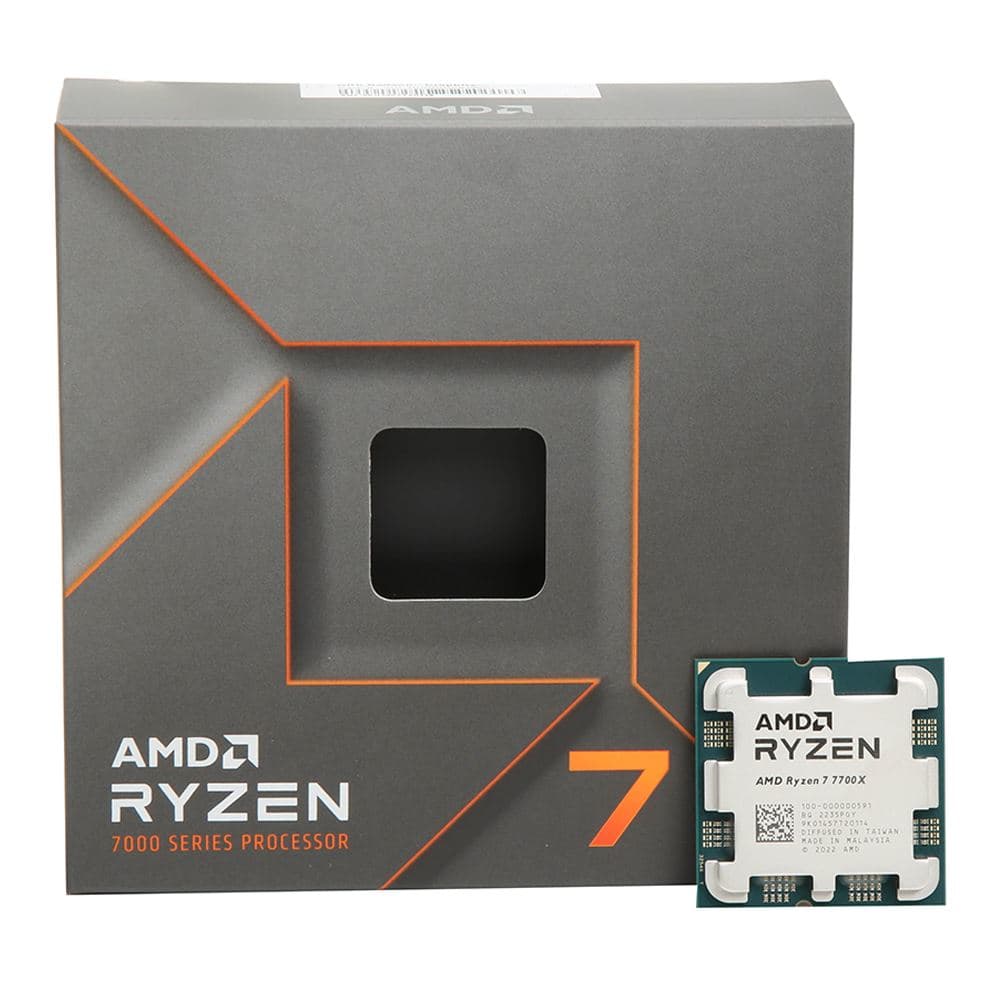 NEW AMD Ryzen 7 7700X Raphael AM5 4.5GHz 8-Core Boxed Processor
