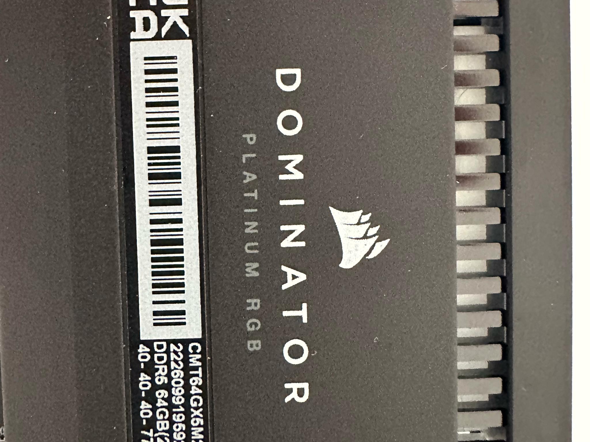 SPRING SALE: 64GB DDR5 Corsair DOMINATOR RAM.