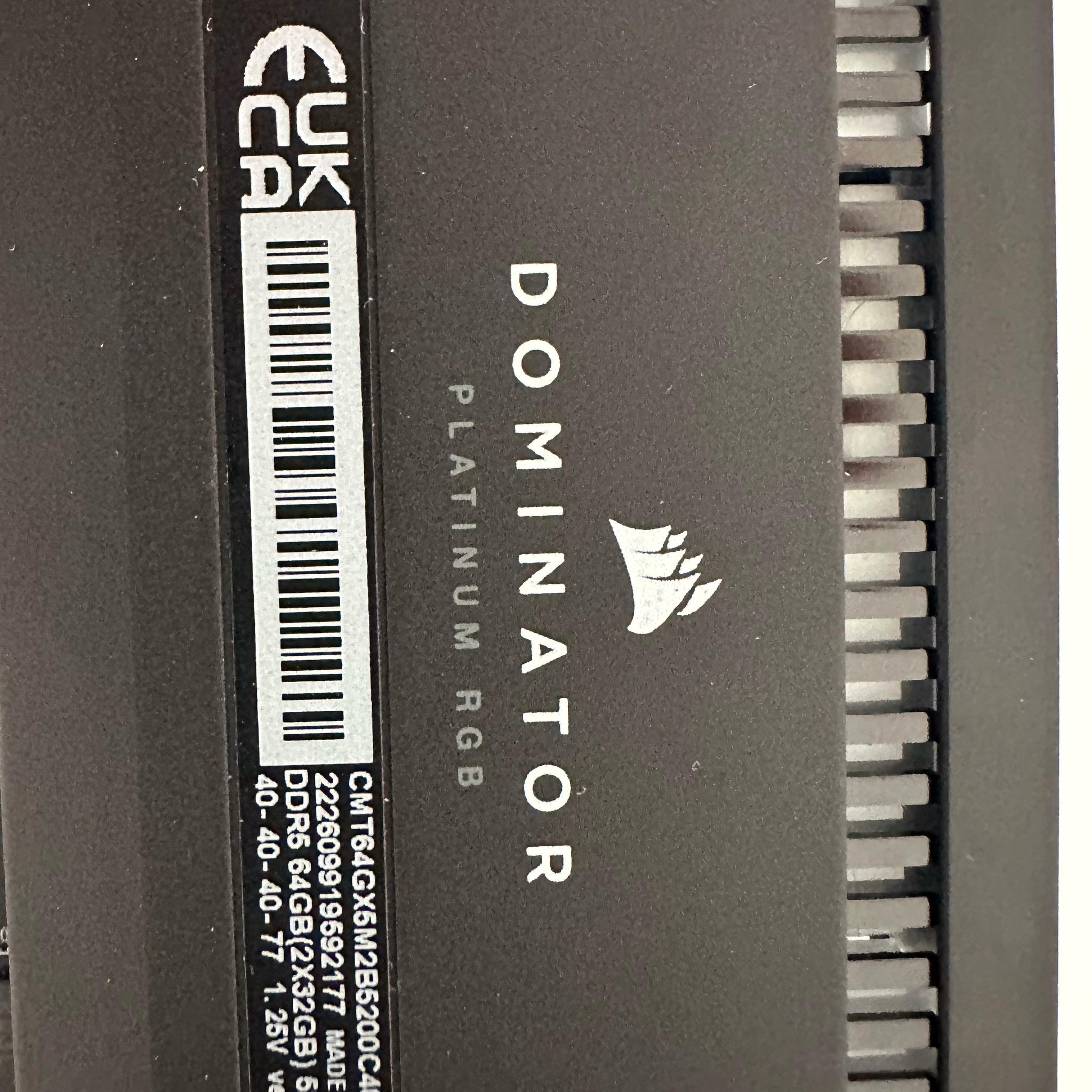 SPRING SALE: 64GB DDR5 Corsair DOMINATOR RAM.
