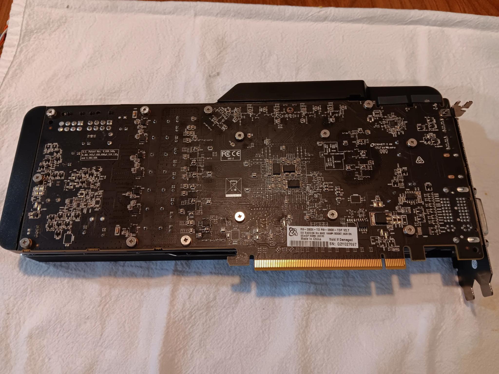XFX Radeon R9-280X 3GB GPU Nice Card!