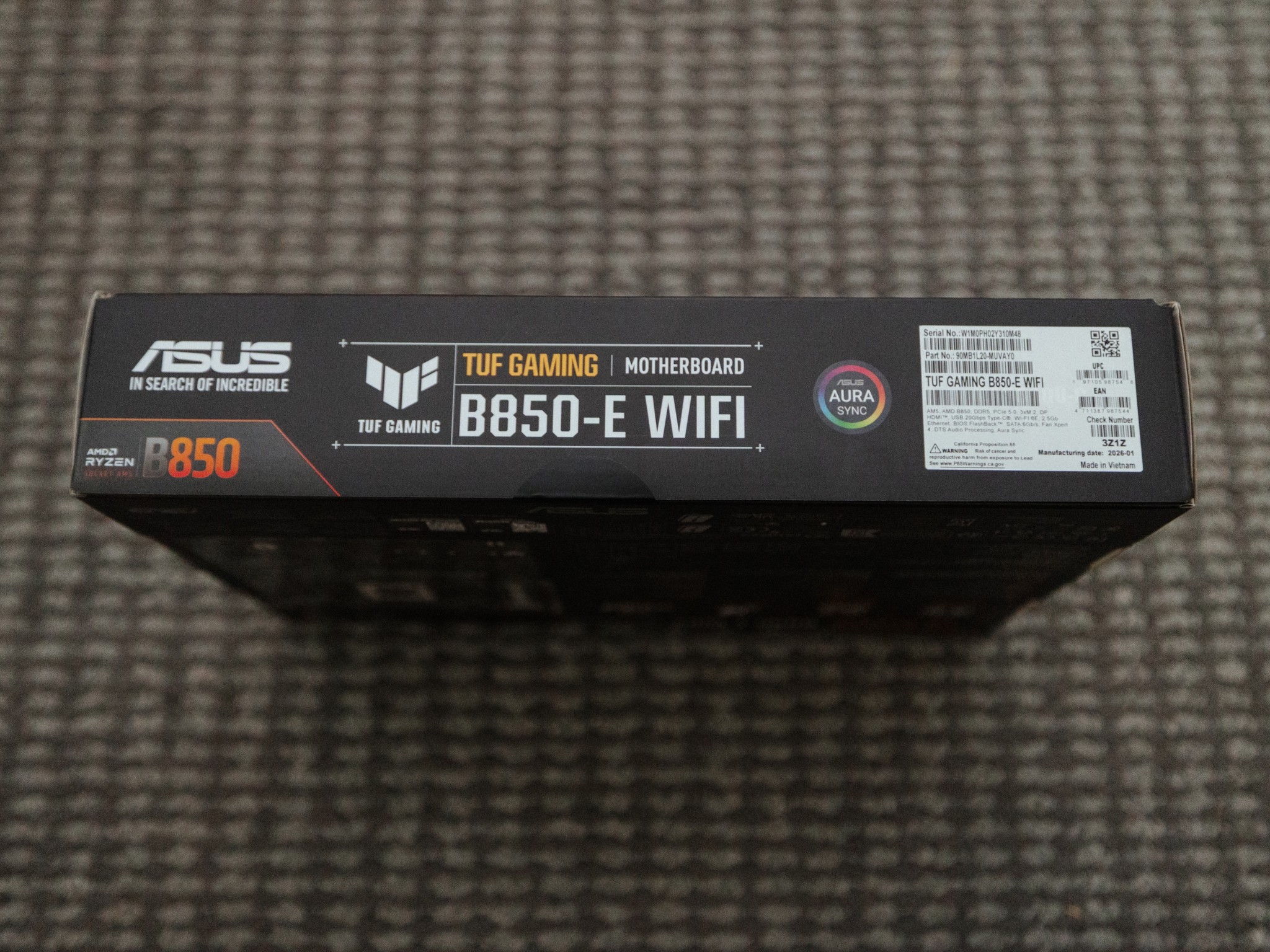 ASUS ROG TUF Gaming B850-E Motherboard