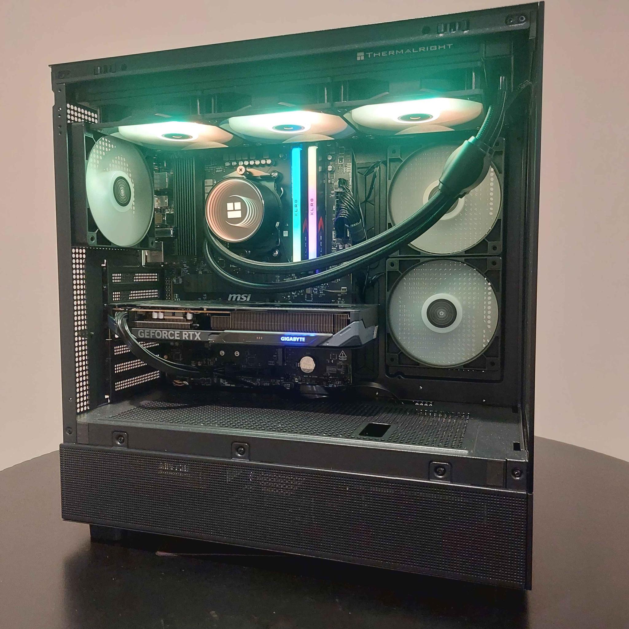⚡Performance⚡Ryzen 5 9600x, RTX 5060, 32 GB DDR5 RAM, Custom Built Gaming PC Windows 11