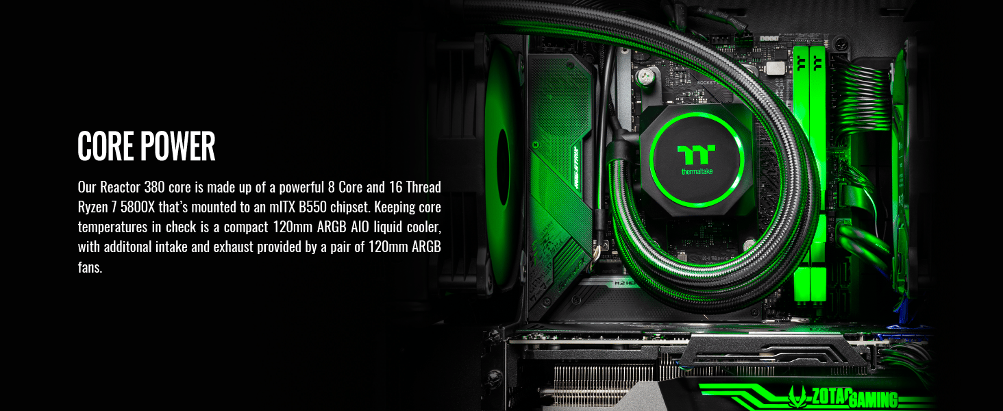 Thermaltake Reactor 380 - Custom Gaming PC Build