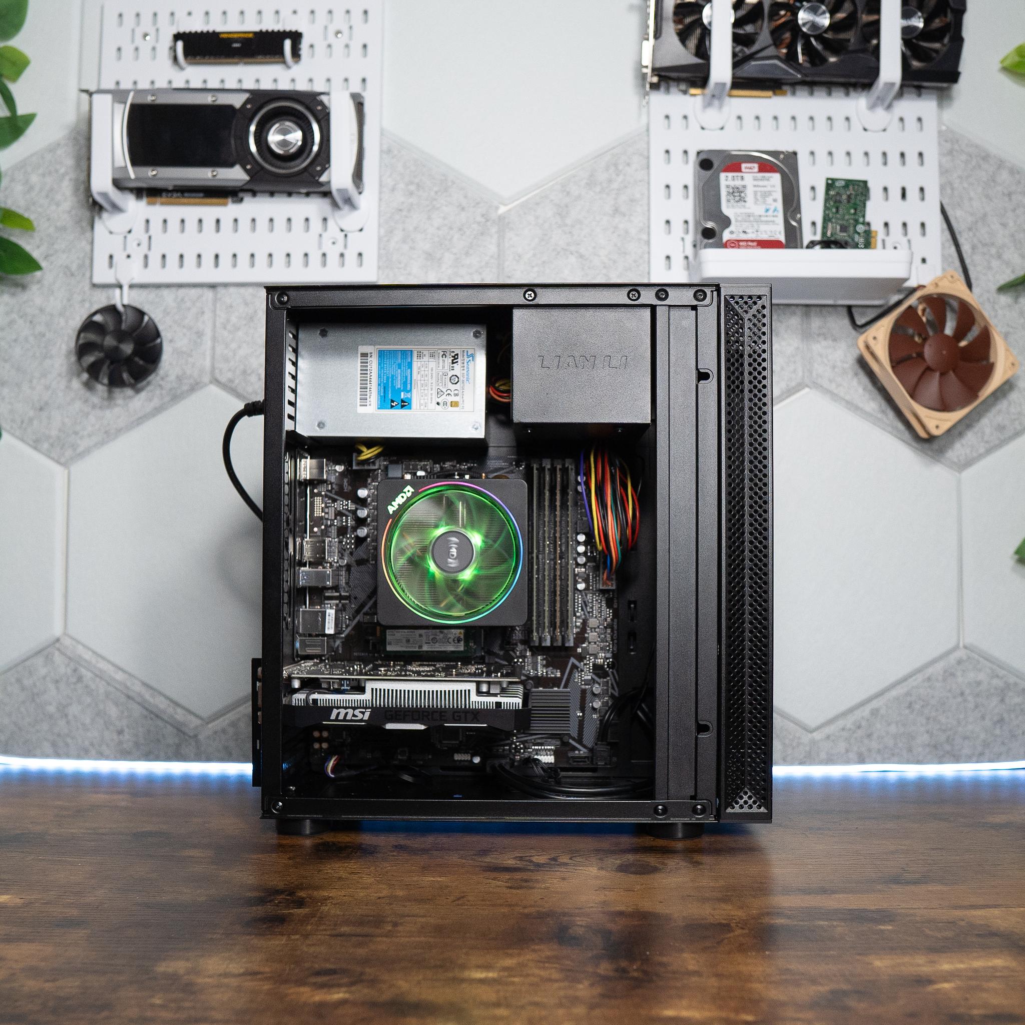 🍬🌠 BUDGET - BO6 Ready GAMING PC | MSI GTX 1650 | RYZEN 5 1500X | 32GB DDR4 RAM | 1.5TB