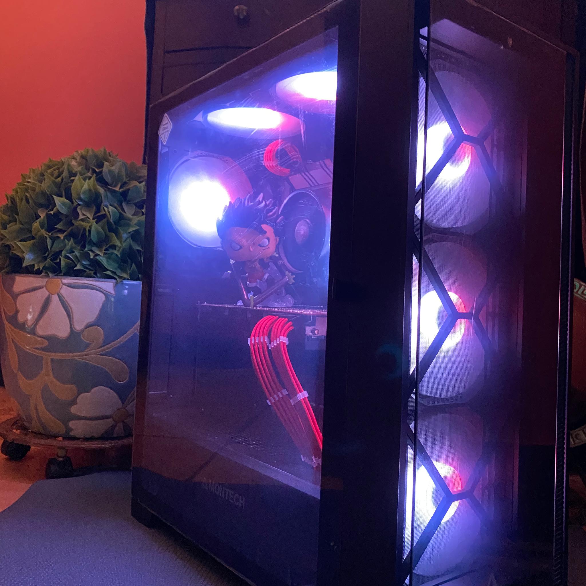 (Gaming PC)Ryzen 5| RX 5700XT|  32GB (2x16GB)DDR4 RAM| RoGStrix B450-F| 1TB NVMe SSD| Windows 11 Pro