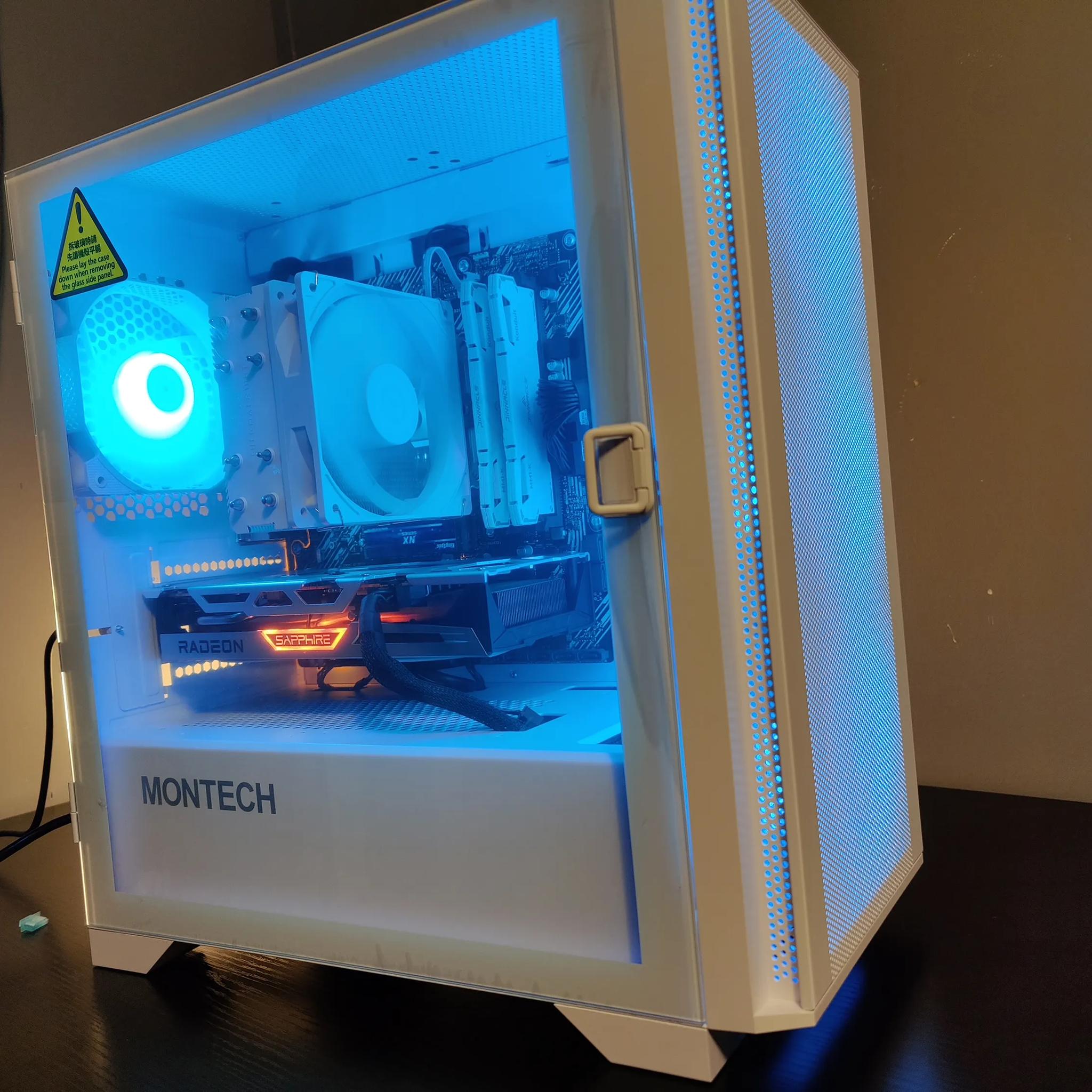White Gaming PC
