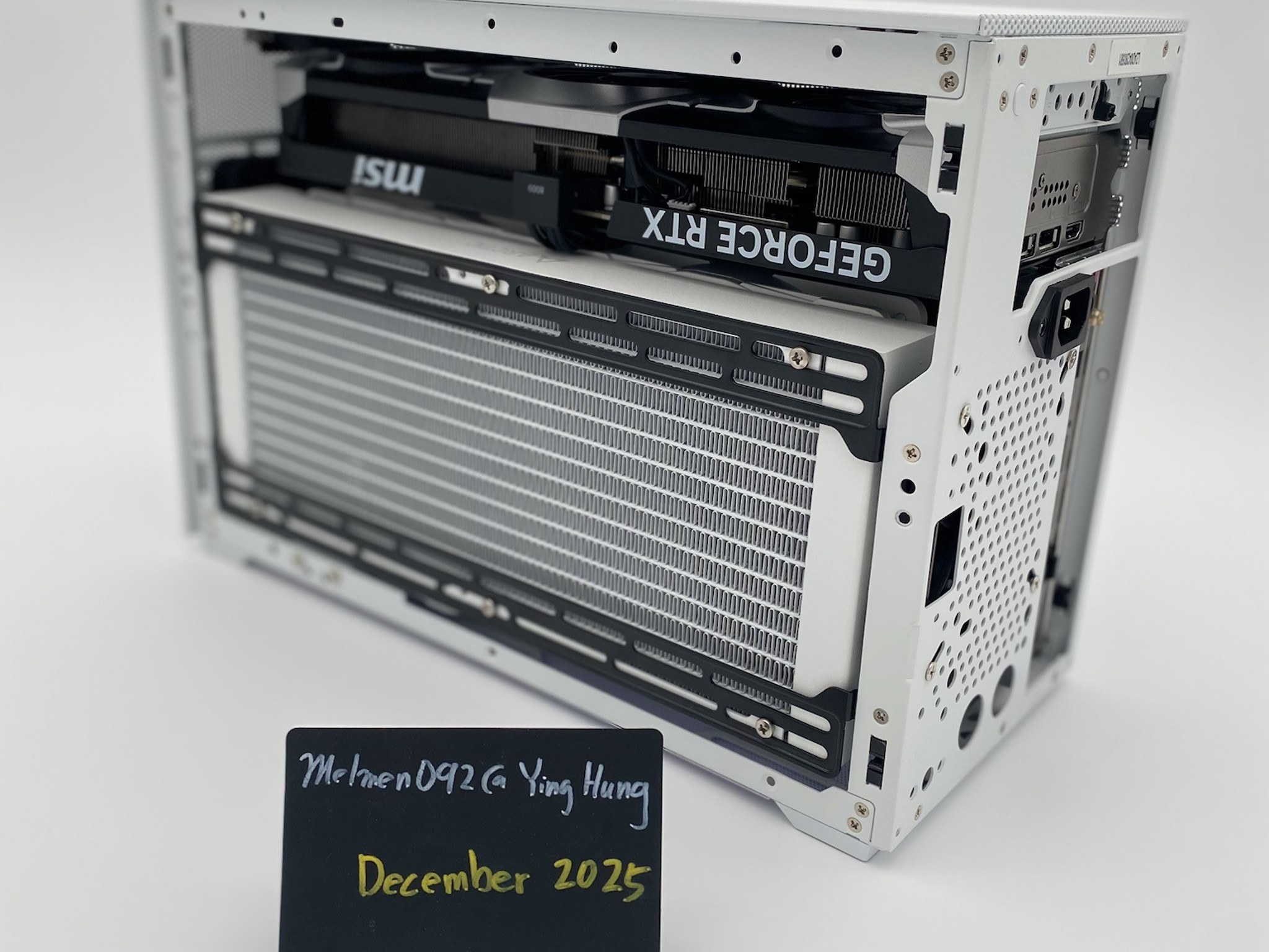 "Liquid Panda" | MSI 5080 | 9800X3D | 32GB DDR5 | 2TB Storage