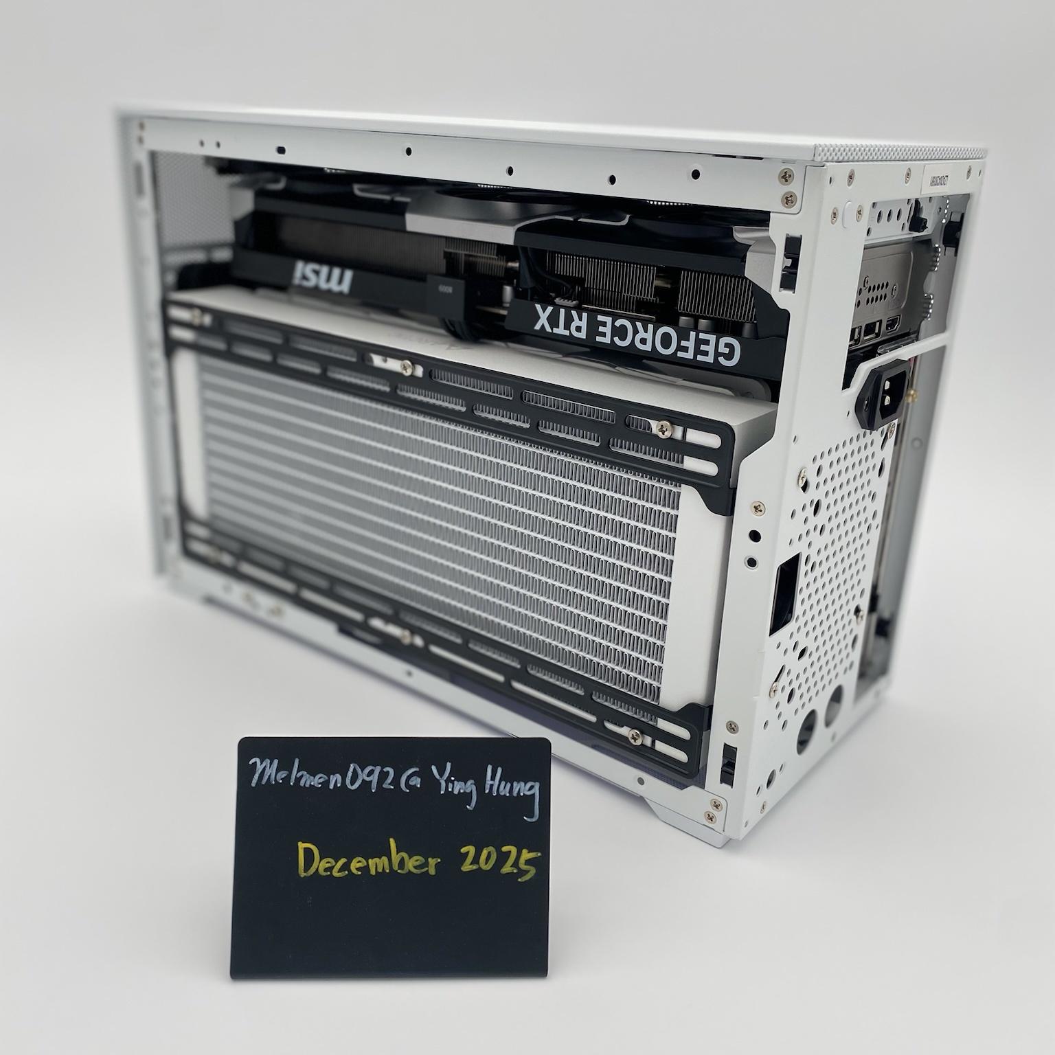 "Liquid Panda" | MSI 5080 | 9800X3D | 32GB DDR5 | 2TB Storage