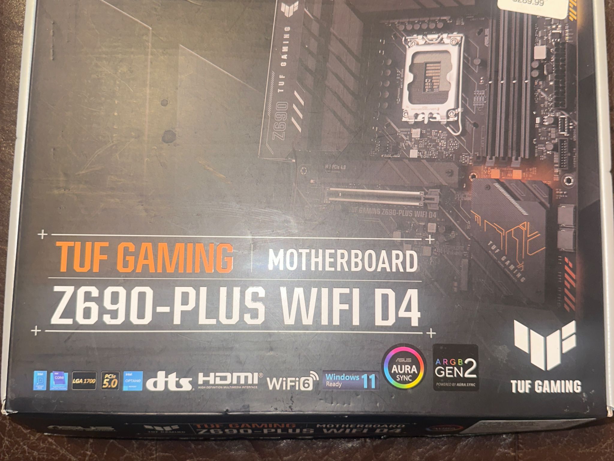 ASUS TUF Gaming Z690-Plus WiFi D4 LGA 1700(Intel 12th Gen) ATX Motherboard