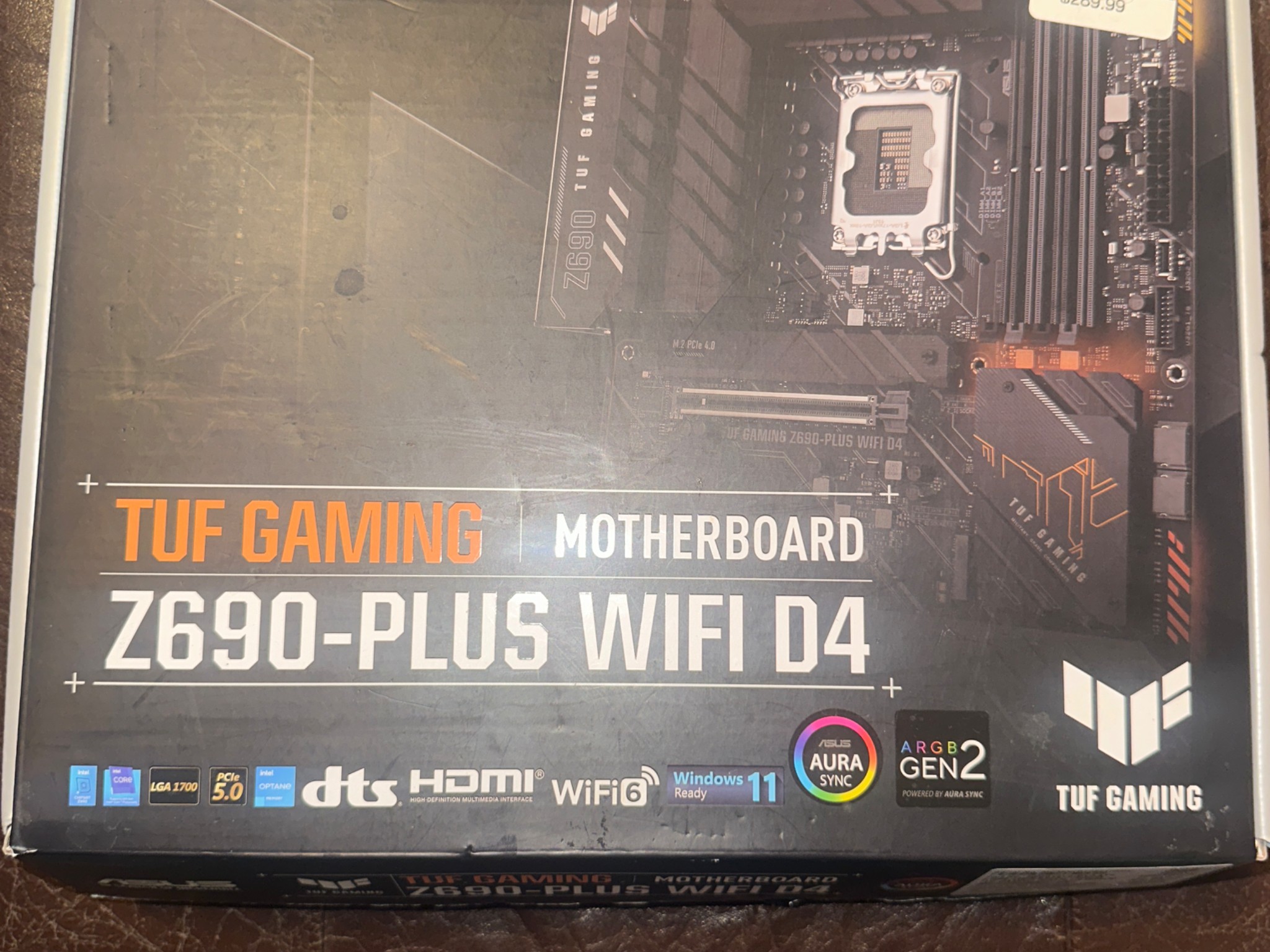 ASUS TUF Gaming Z690-Plus WiFi D4 LGA 1700(Intel 12th Gen) ATX Motherboard