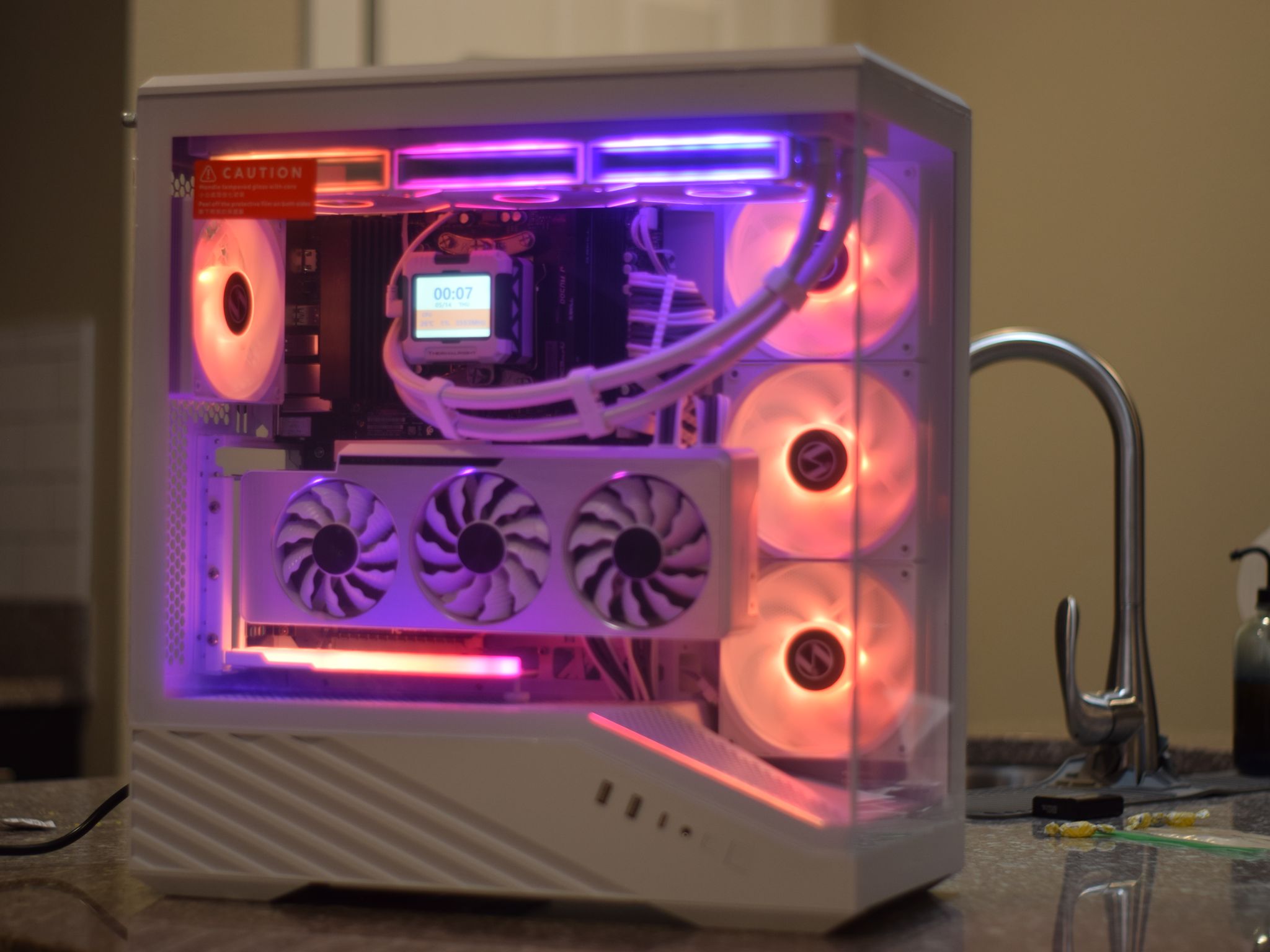 7500x3d Rtx 3080 Custom Gaming PC Build