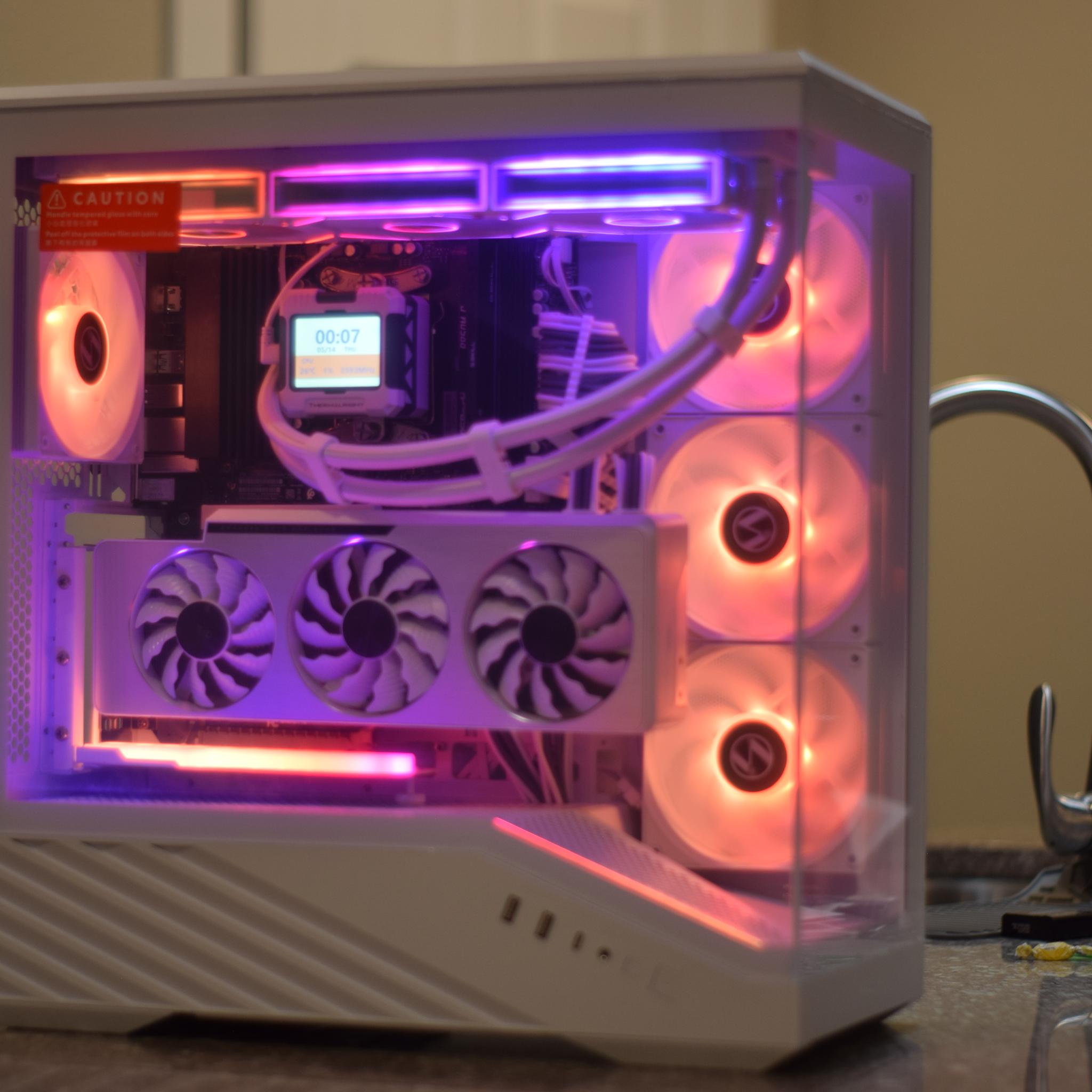 7500x3d Rtx 3080 Custom Gaming PC Build