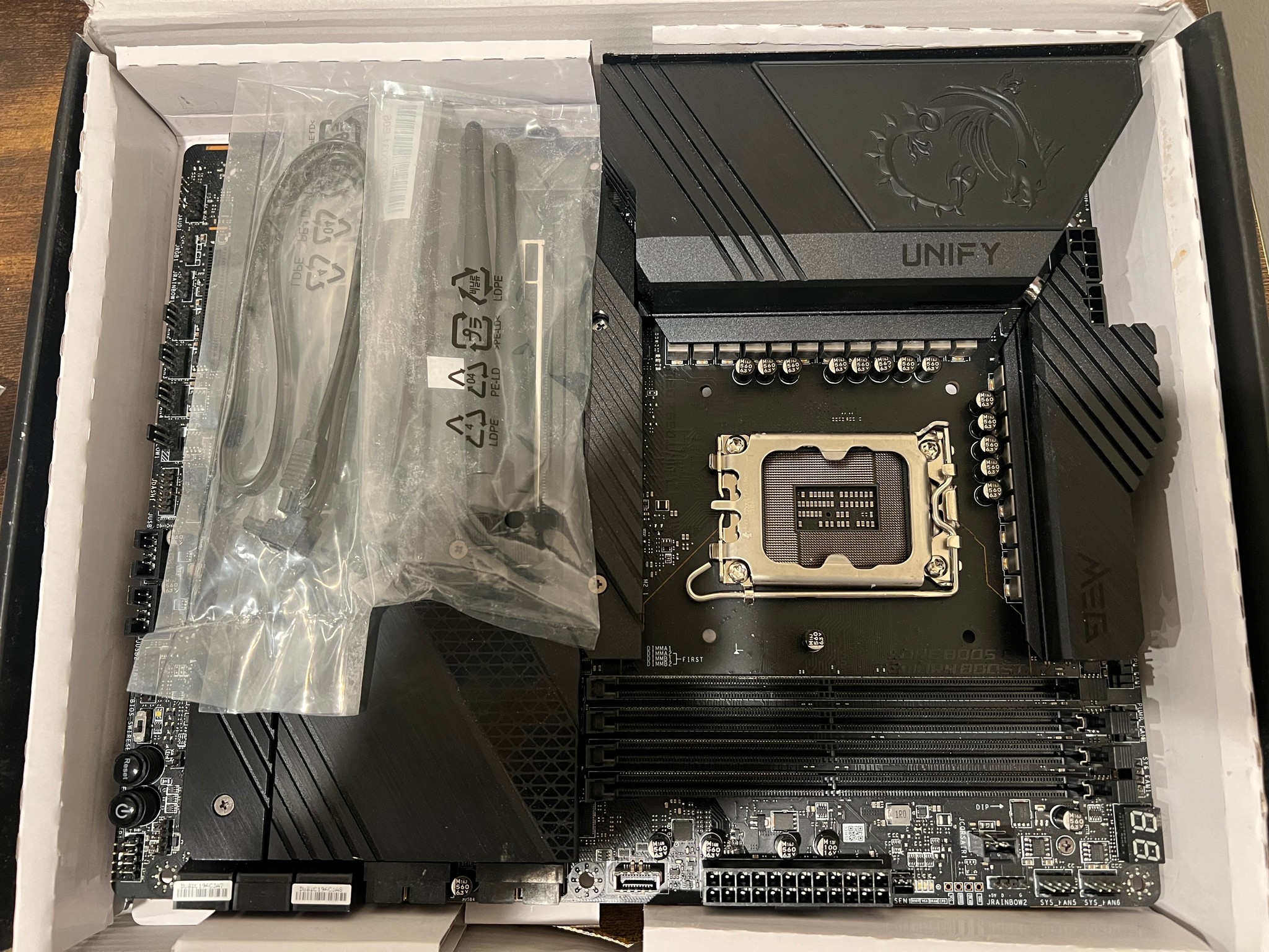 MSI MEG Z690 Unify Intel LGA 1700 DDR5 Motherboard