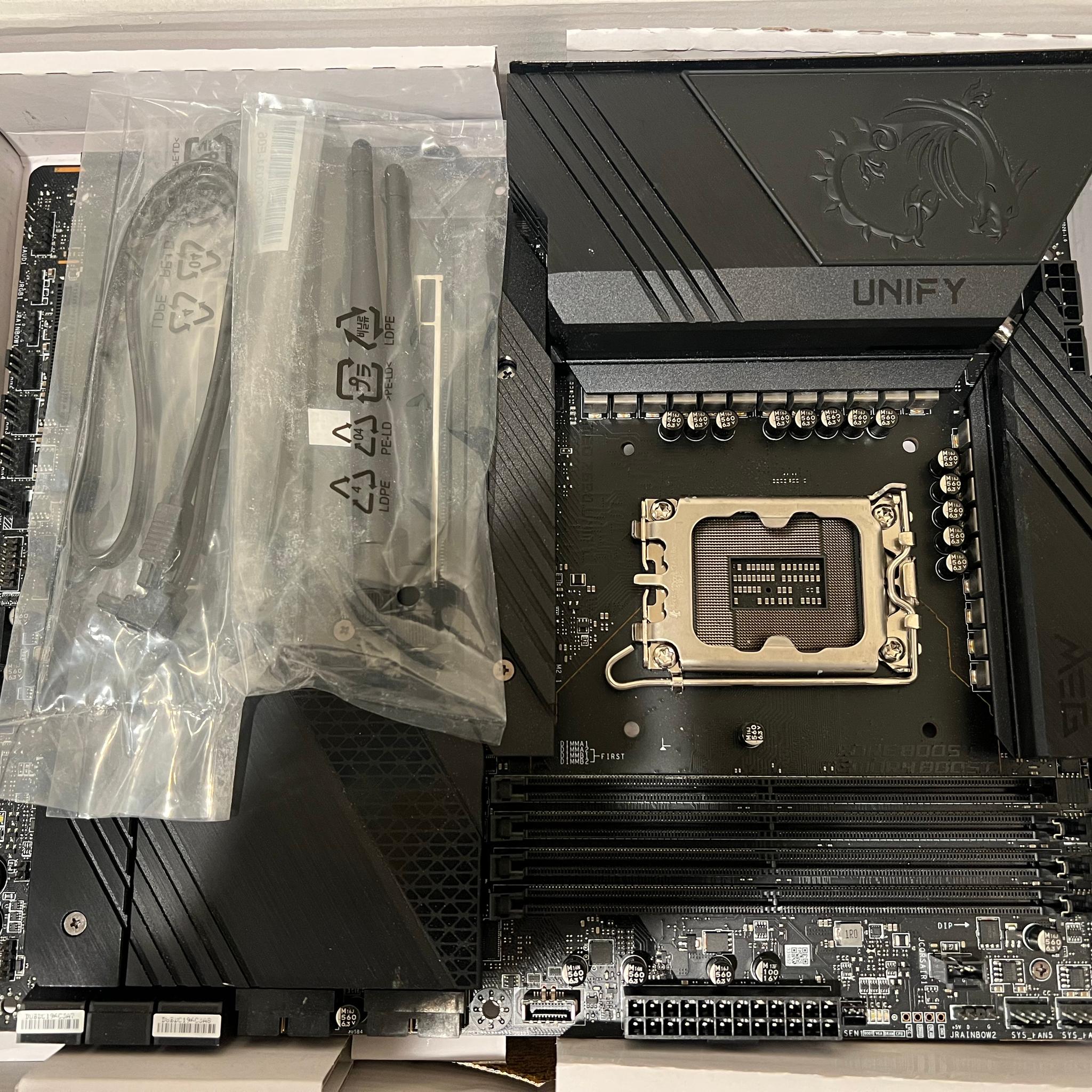 MSI MEG Z690 Unify Intel LGA 1700 DDR5 Motherboard